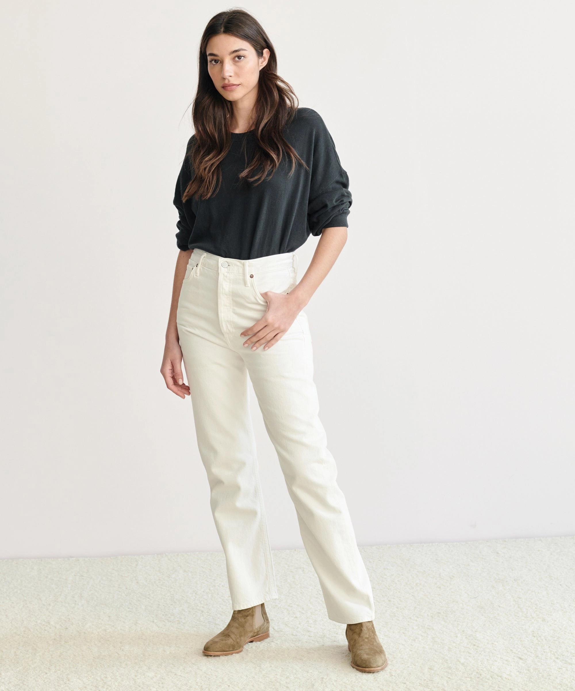 Ventilated Side Panels 90's Pinch Waist Jean