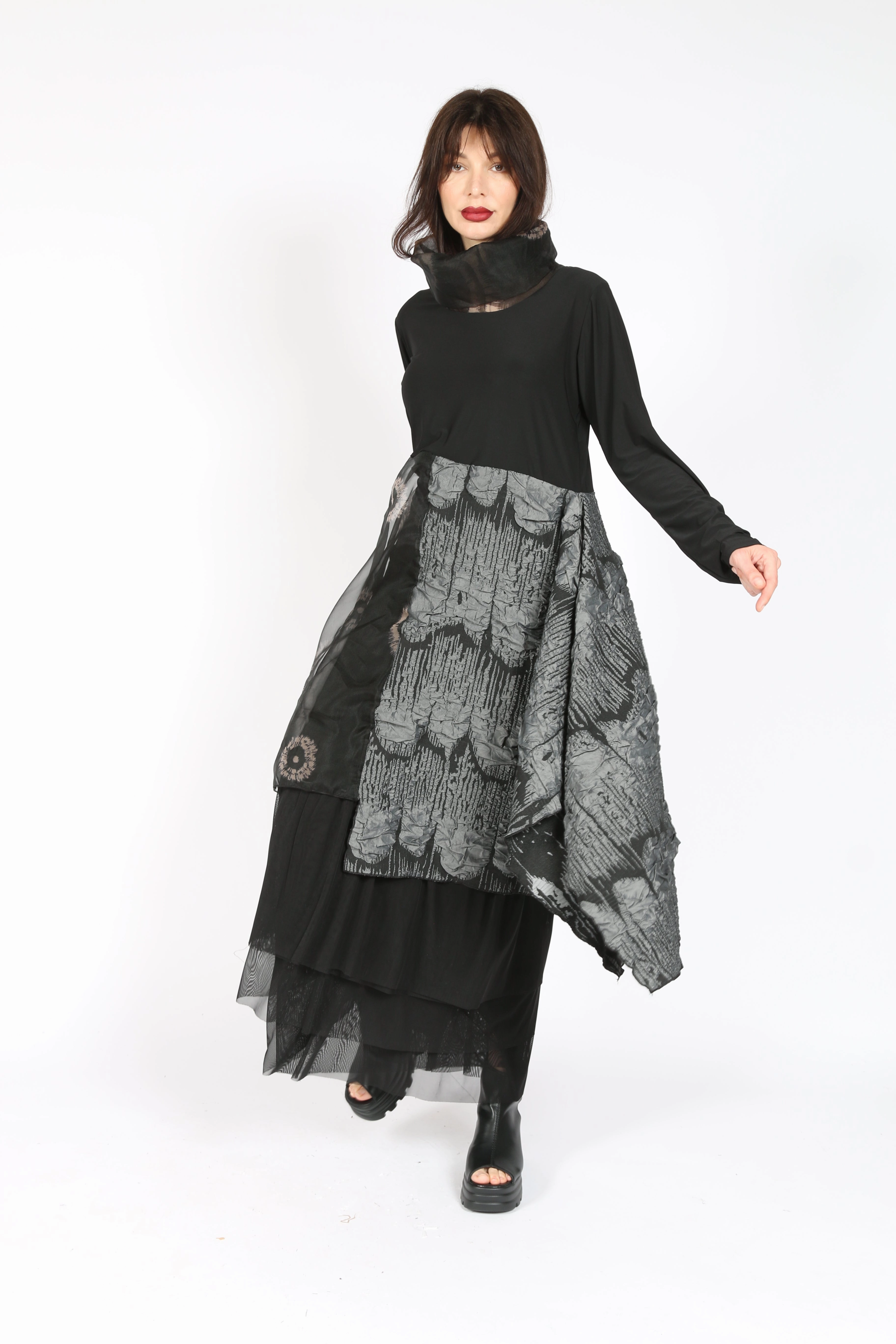 T1t5119 top Soft Touch Feel YarnDyed Stripes