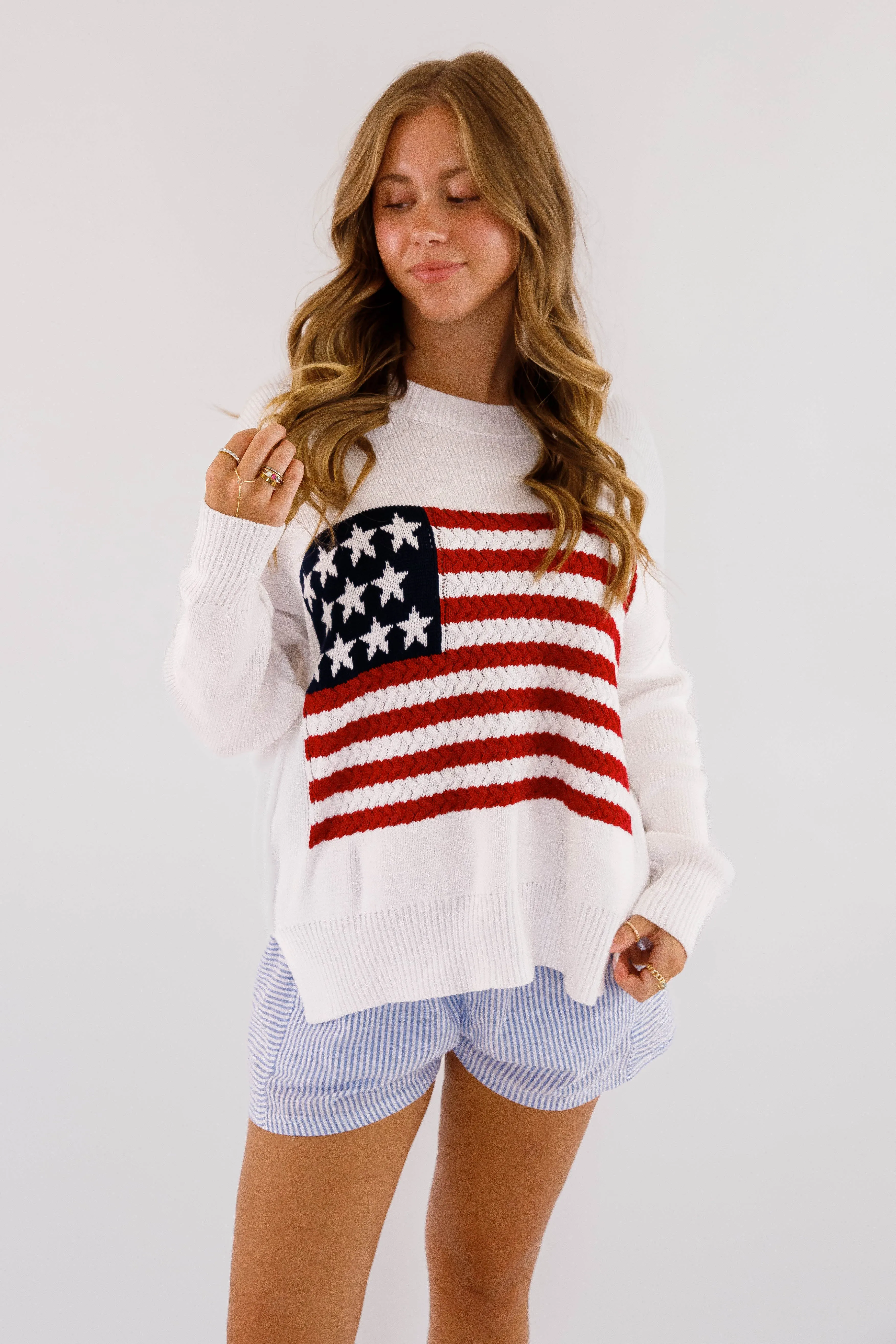 Under The Stars Sweater-White NeutralPalette