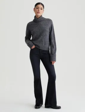 Modern Winter Warmth Loose Utility Basic AG Jeans Farrah Boot High Rise Jeans- 4 Years Discord