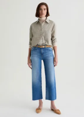 Teen Outfit Night Out Party Look Relaxed Feel AG Saige Wide Leg Crop 13 Years Allure