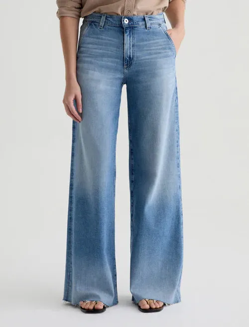 AG Stella Wide Leg Plazzo Jeans - Abyss City Approved Workwear Ready