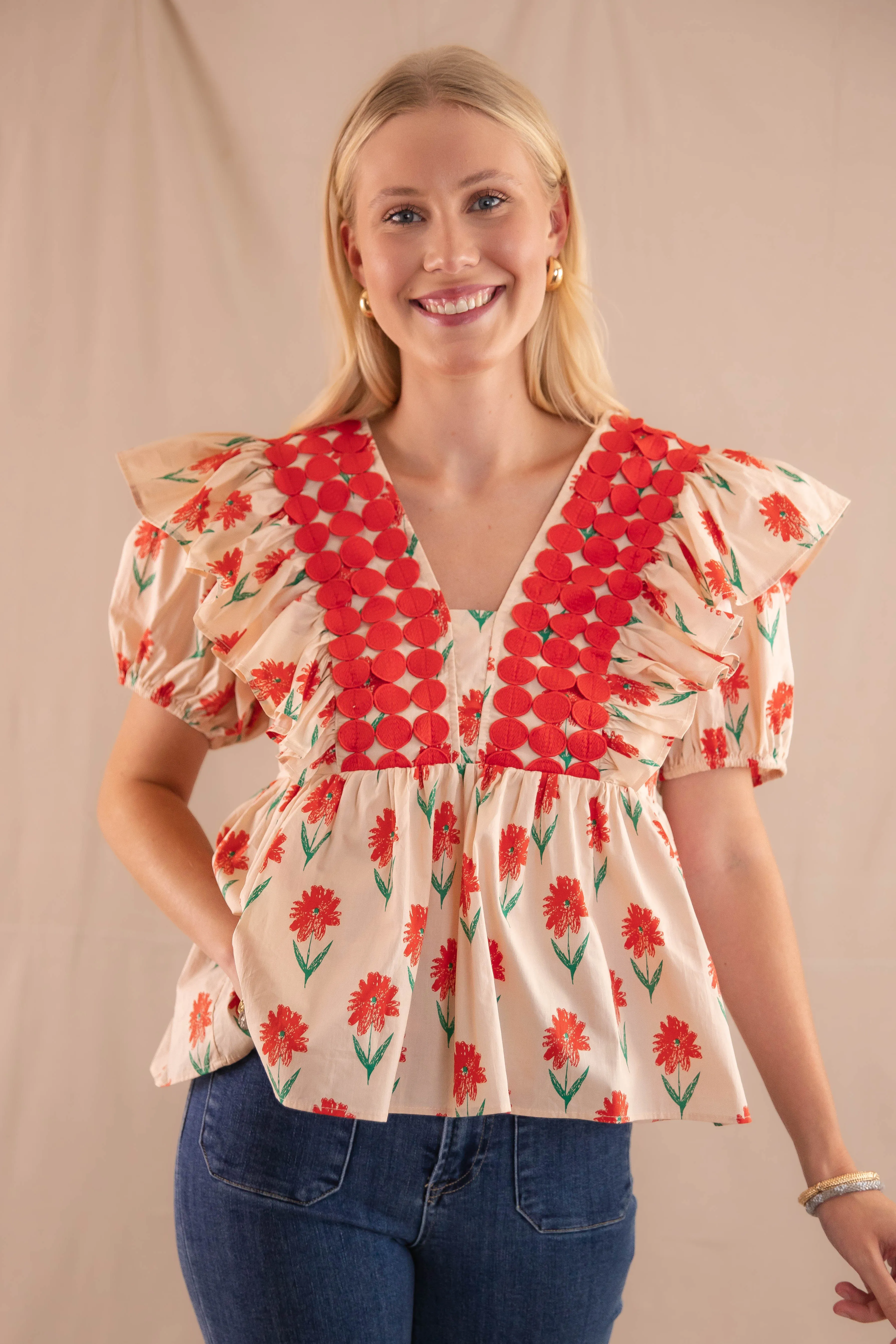 Field Of Daydreams Blouse MinimalistDesign