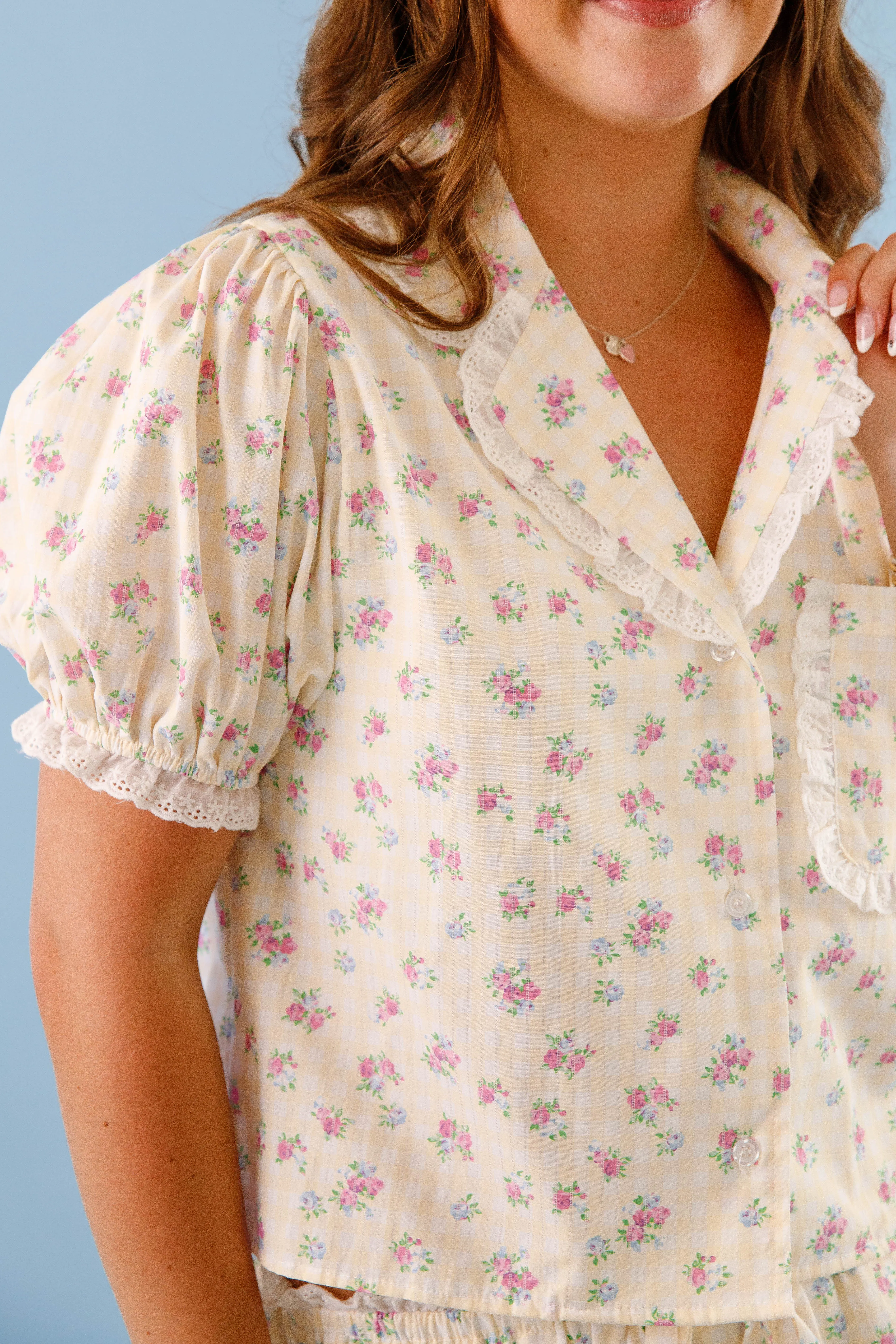 Professional Cut EthicallySourcedMaterial Dreaming Til Sunshine Pajama Top