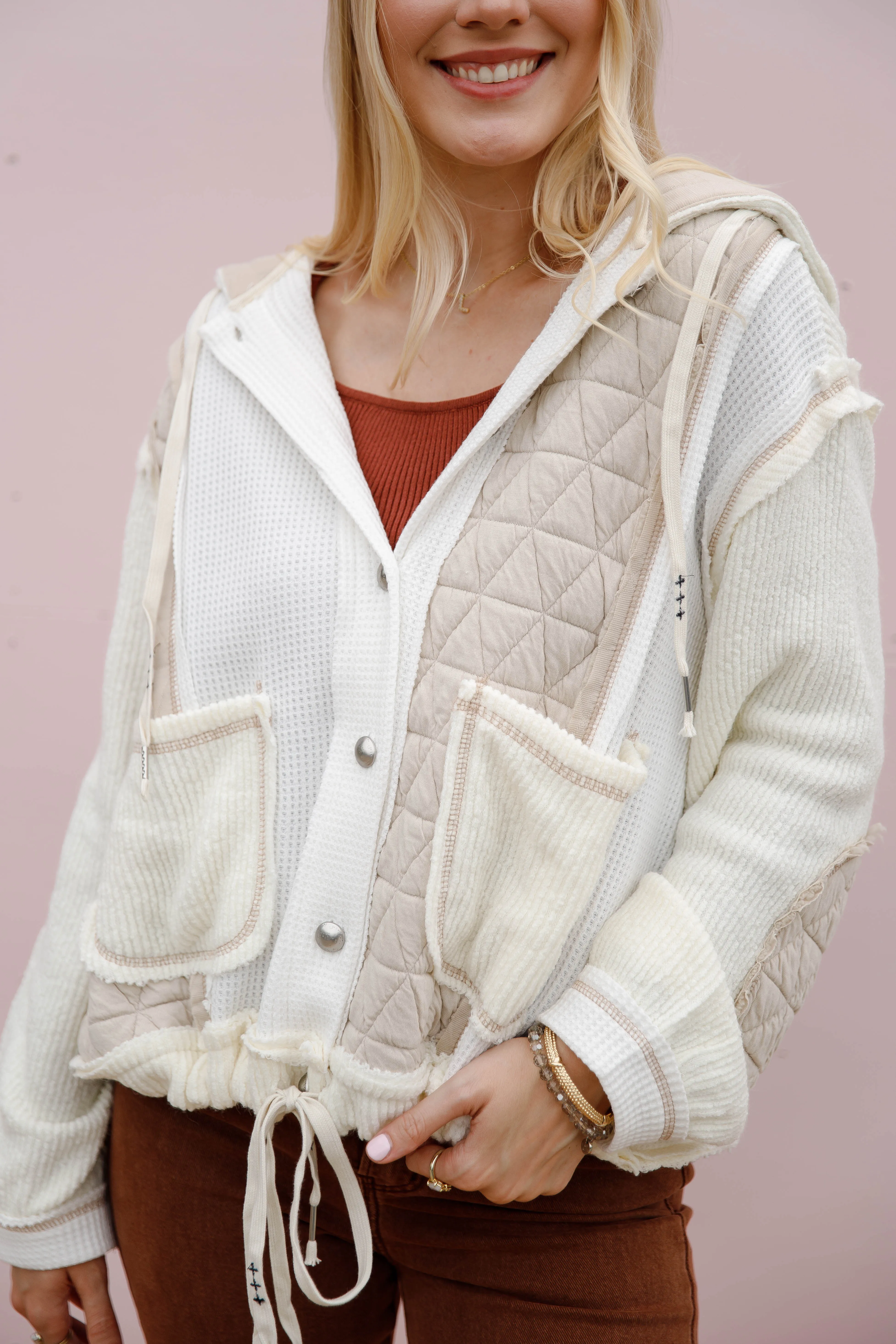 Clean Edge Piece All A Thrill Hoodie