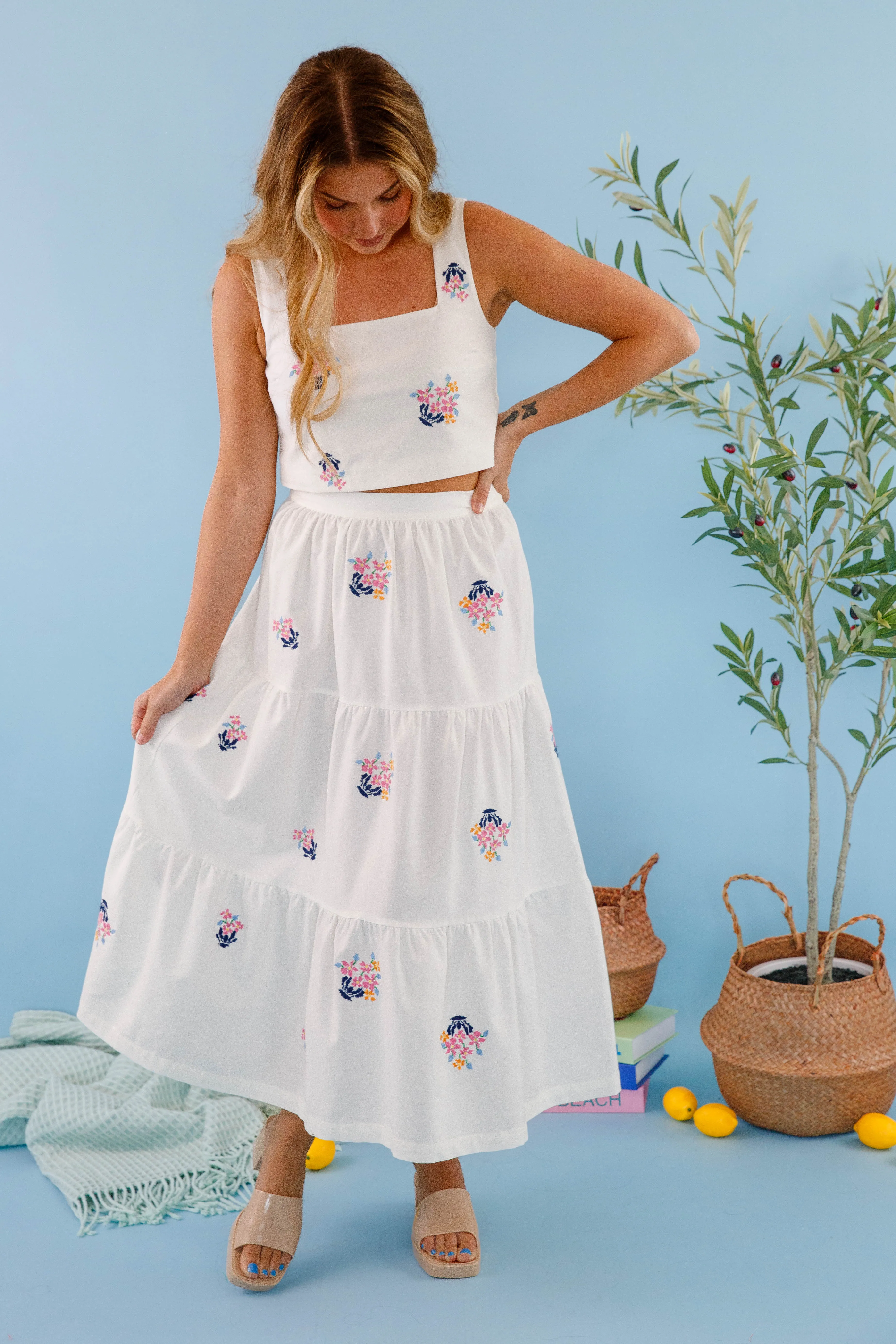 Outdoor Flex Casual Layer Fit All My Problems Solved Midi Skirt