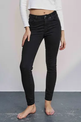 NUSIDNEY JEANS  BLACK - Pirate Black Classic Weekend Getaway