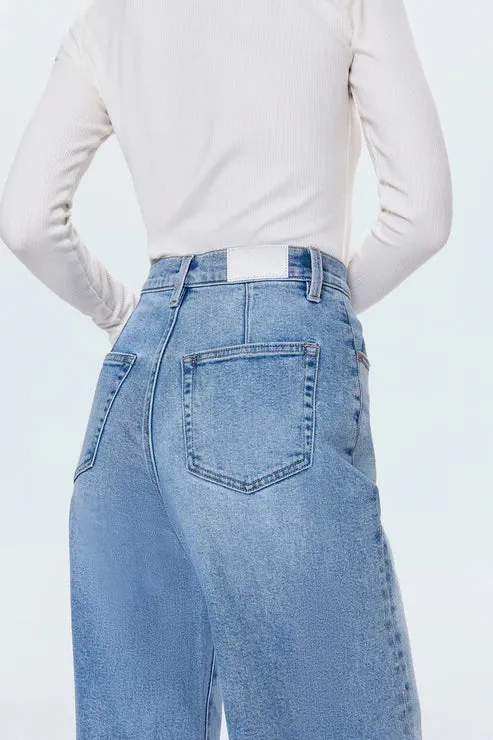 Tear Resistant Denim Work Meeting Beach Day Pistola Kyra Ankle Jean Terrace