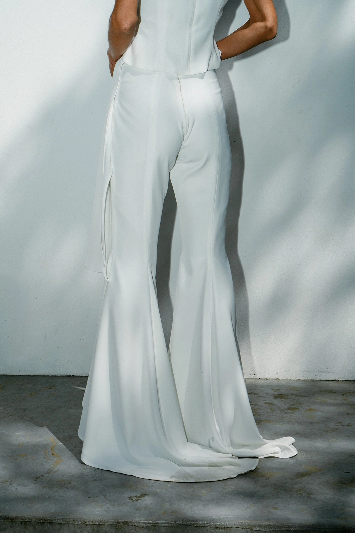 Subtle-Print Urban Classic Amelie Pants