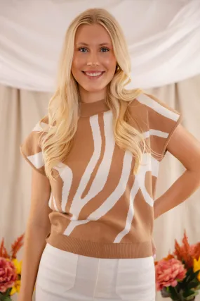 An Abstract Thought Sweater-Coco EasyCare Fabric WrinkleFree Weaving