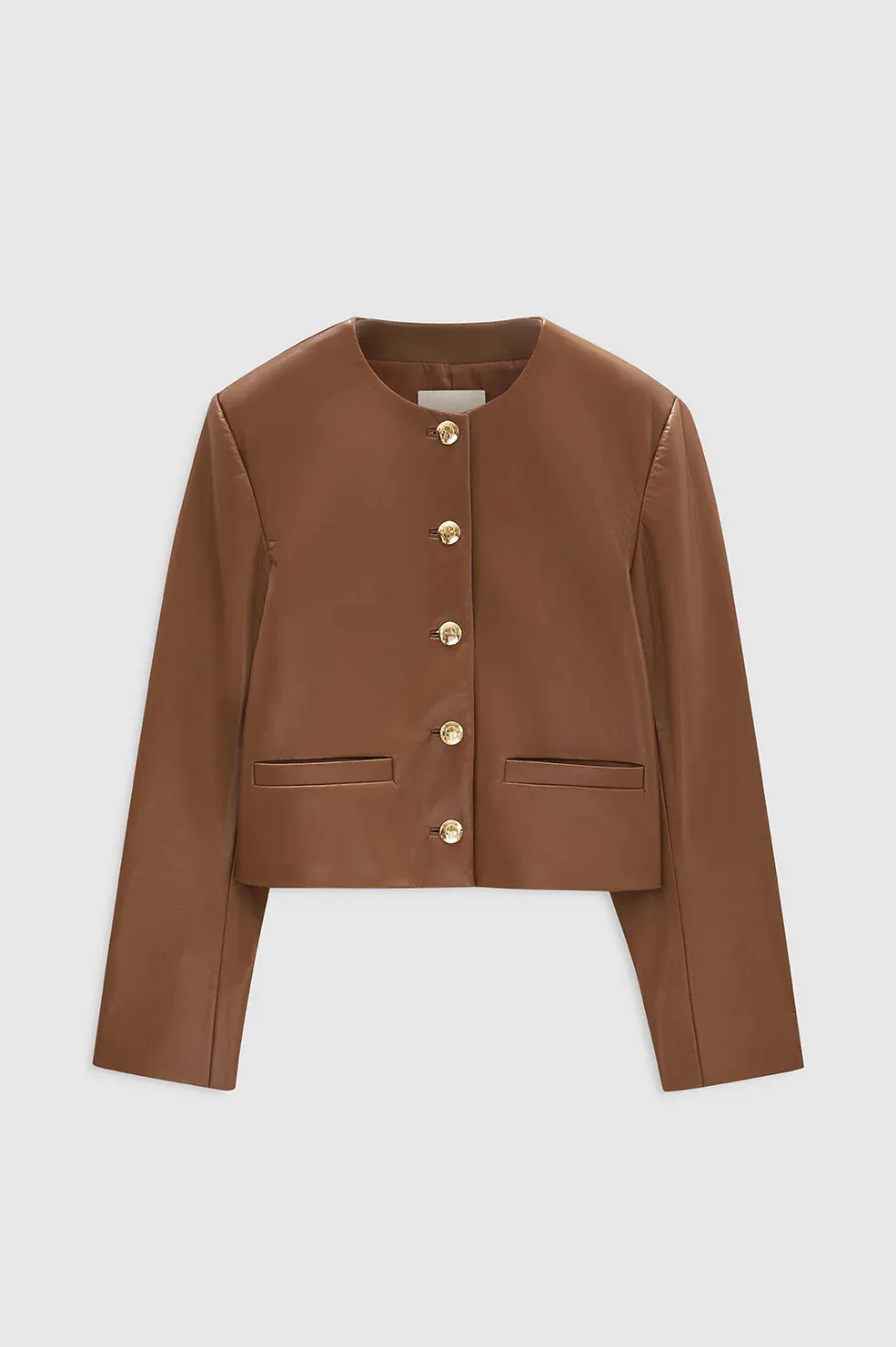 Ultra Soft Brushed Interior Crisp Weather Fit Anine Bing Amber Jacket