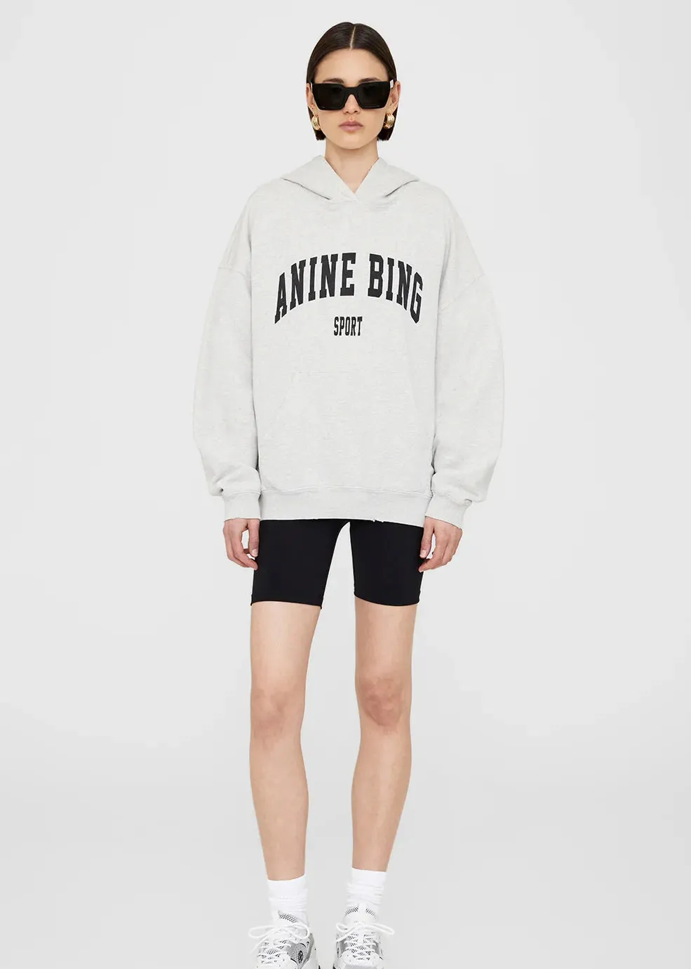 Thermal regulation Button Down Collar Style Anine Bing Harvey Sweatshirt Hoodie