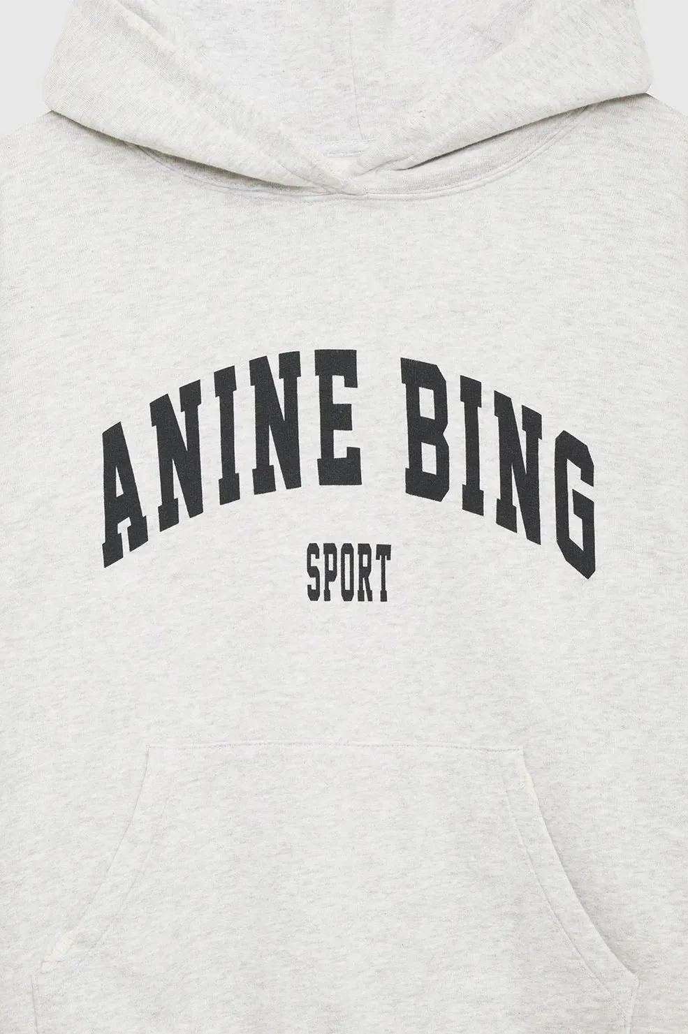 Anine Bing Harvey Sweatshirt Hoodie Stretch Woven Material Compact TravelFriendly Design