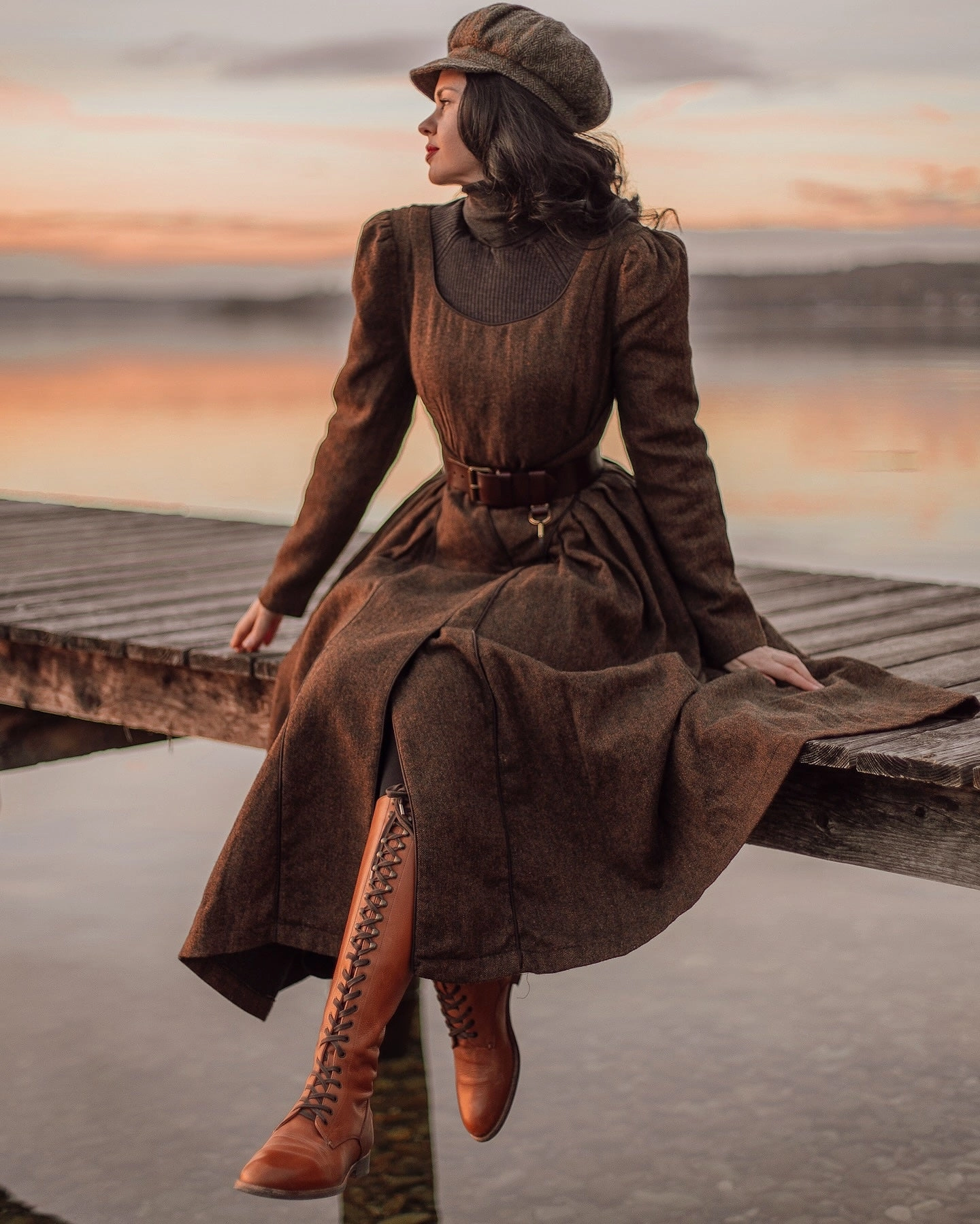 Rosalind 19 | Vintage victorian wool dress Simple Piece