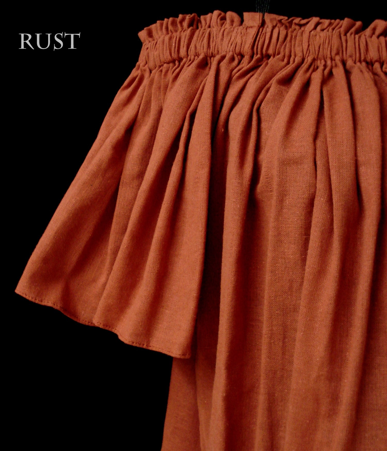 Off Shoulder Blouse - Short Sleeve All Over Print Technique RawEdgedDesign