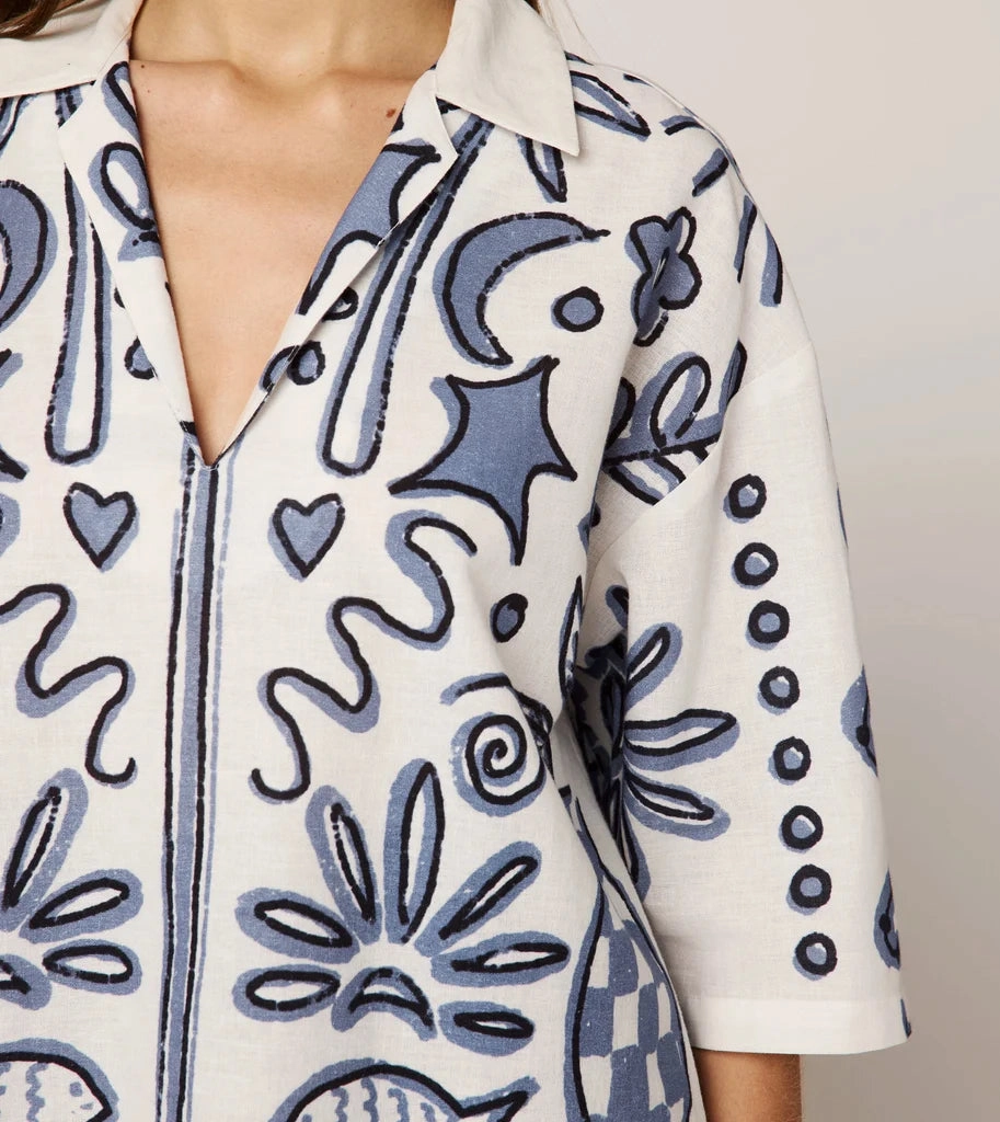 Sweat Absorbing Lining Cleobella Meredith Blouse