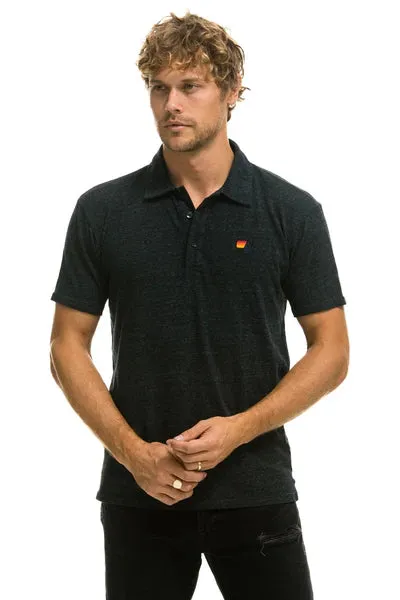 Aviator Nation Logo Embroidery Polo AntiPillingFinish