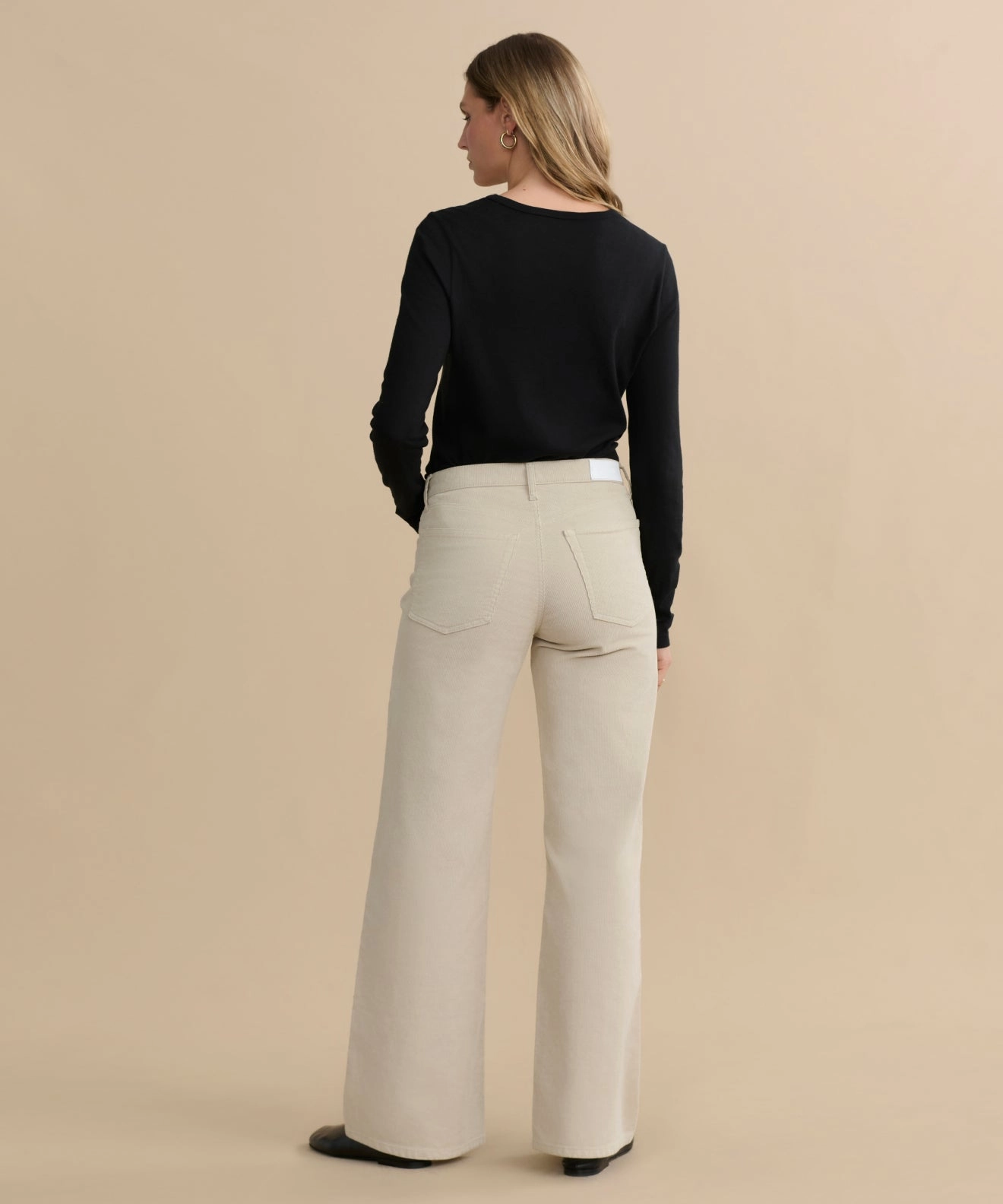 Mid Rise Wide Leg All Time Use Ripstop Reinforcement