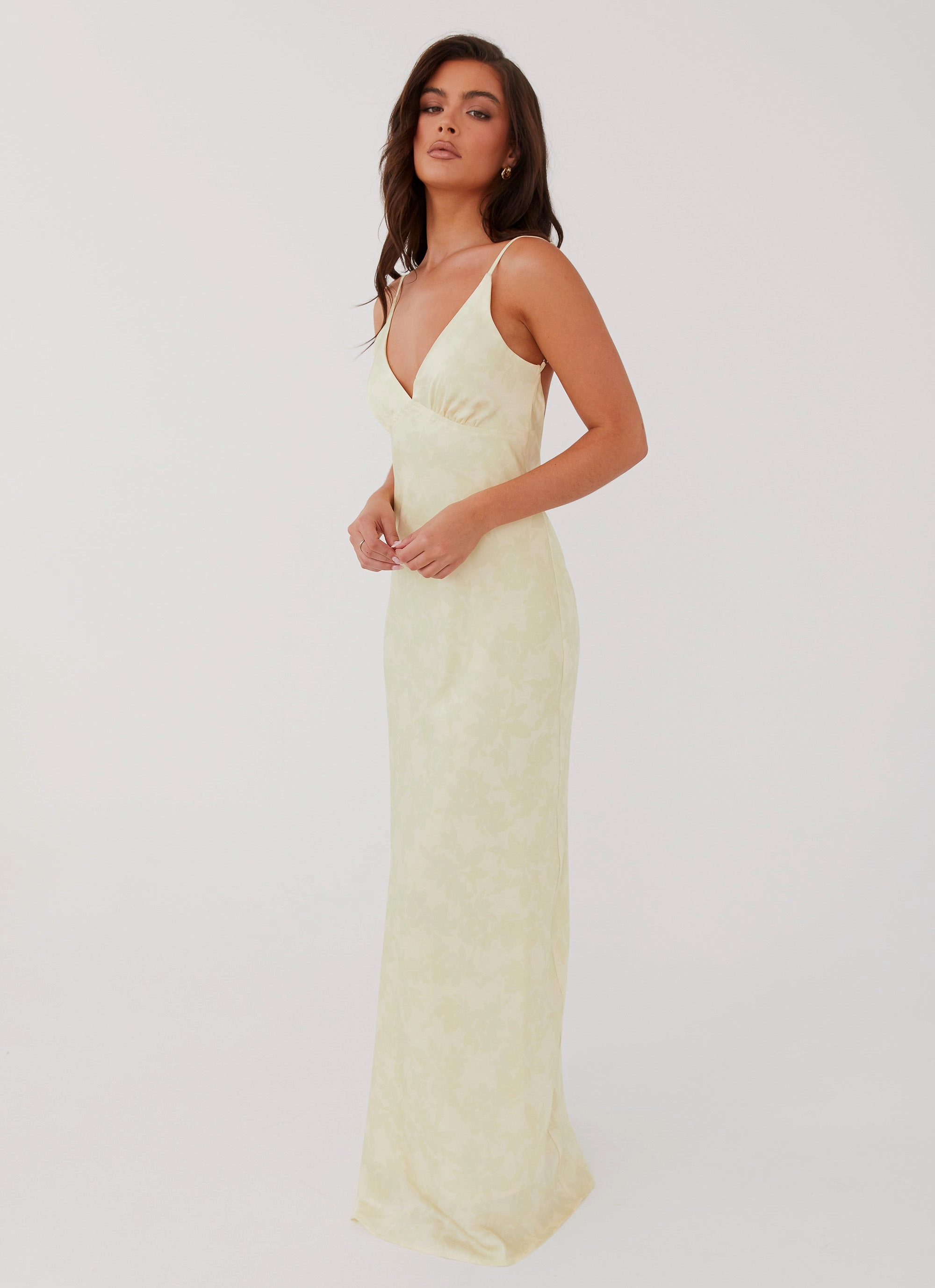 Resort Ready Sorrento Sun Maxi Dress - Yellow Floral