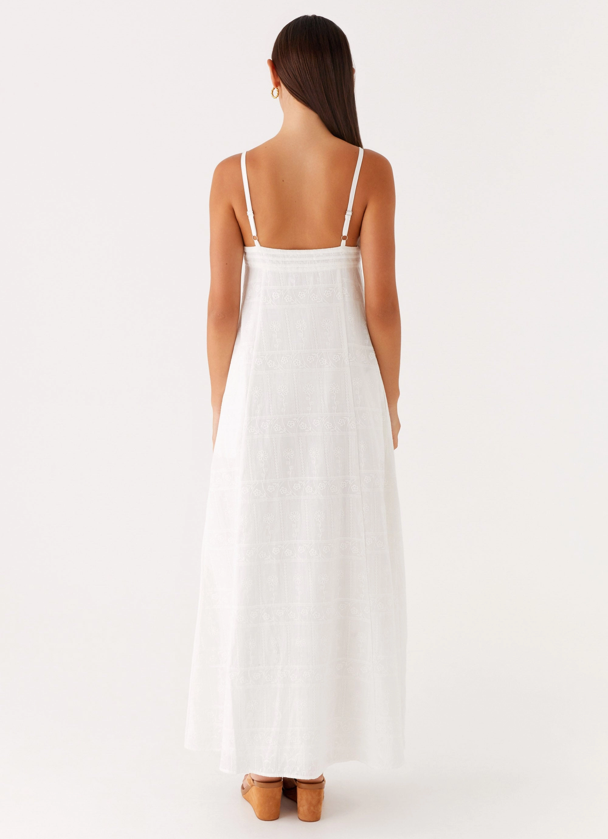 Cole Maxi Dress - White City-Style Trend Detail