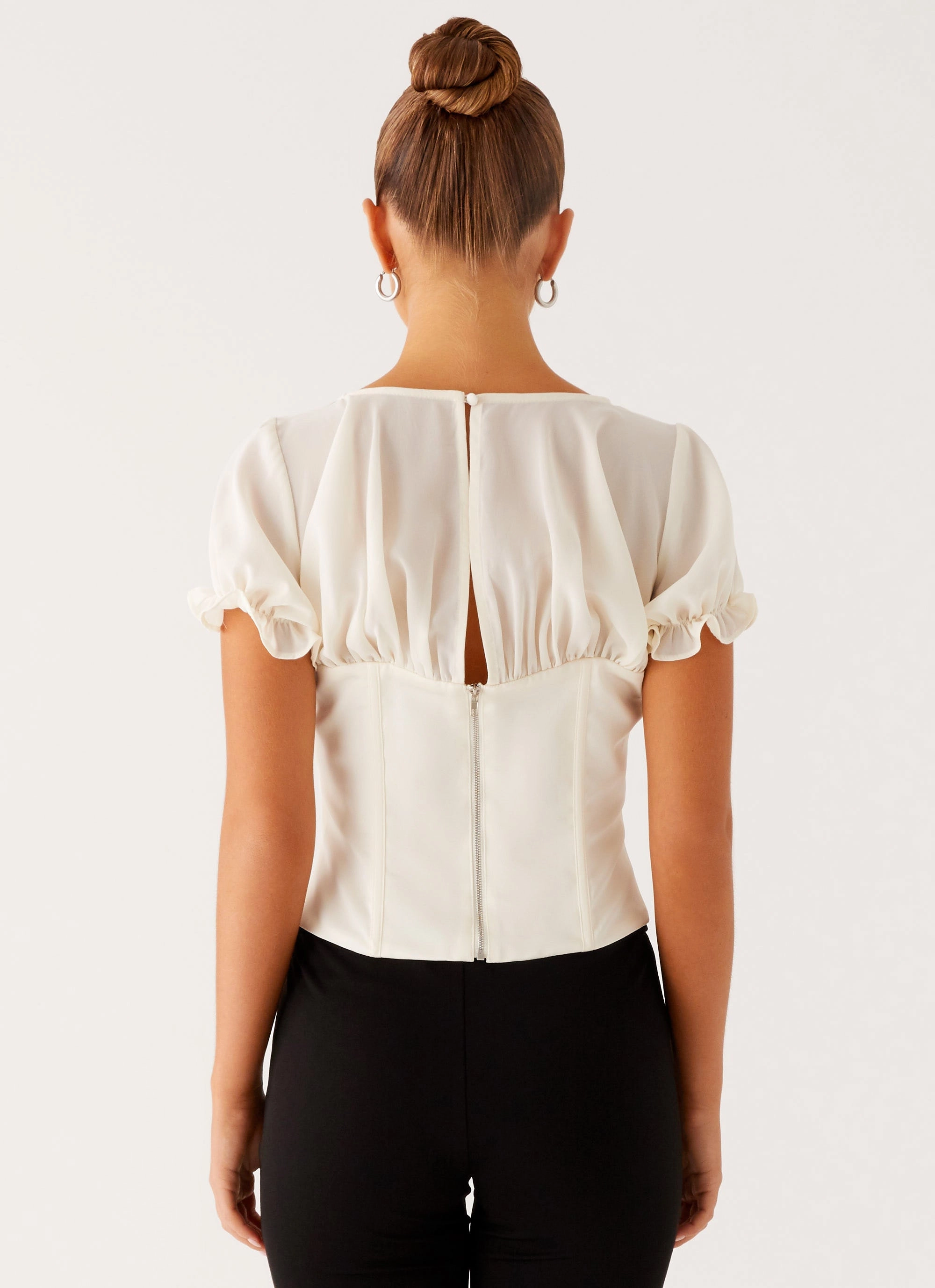 Avalee Top - Ivory Daily Wear