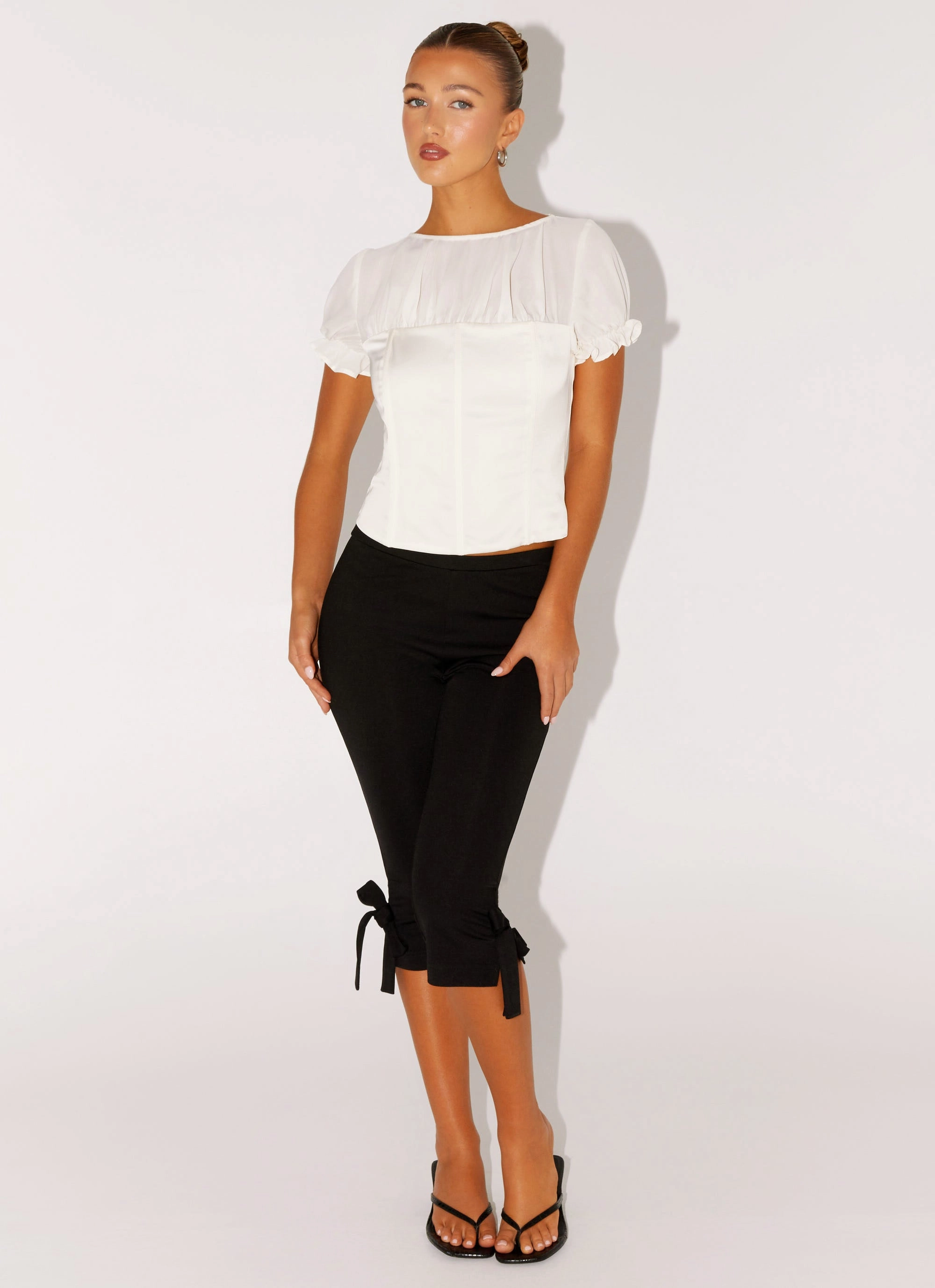 PuckerFree Surface Avalee Top - Ivory