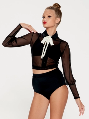 Avant Dance - Bra NonChlorine Bleached Garment Dye Process