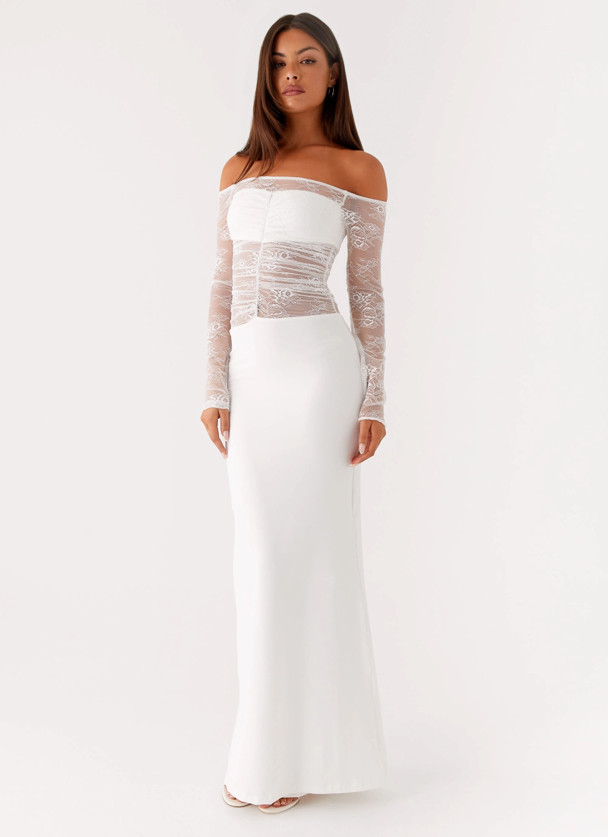 Street Flex Avi Maxi Dress - White