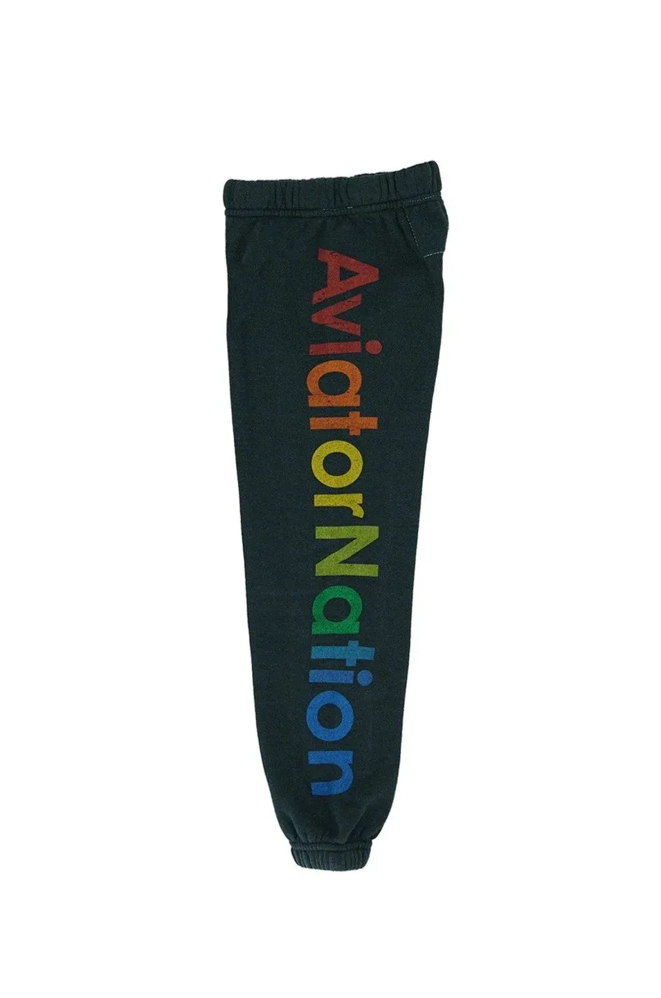 Aviator Nation Kid's 5 Logo Sweatpants -Charcoal Sporty Look Sport Ready Fit