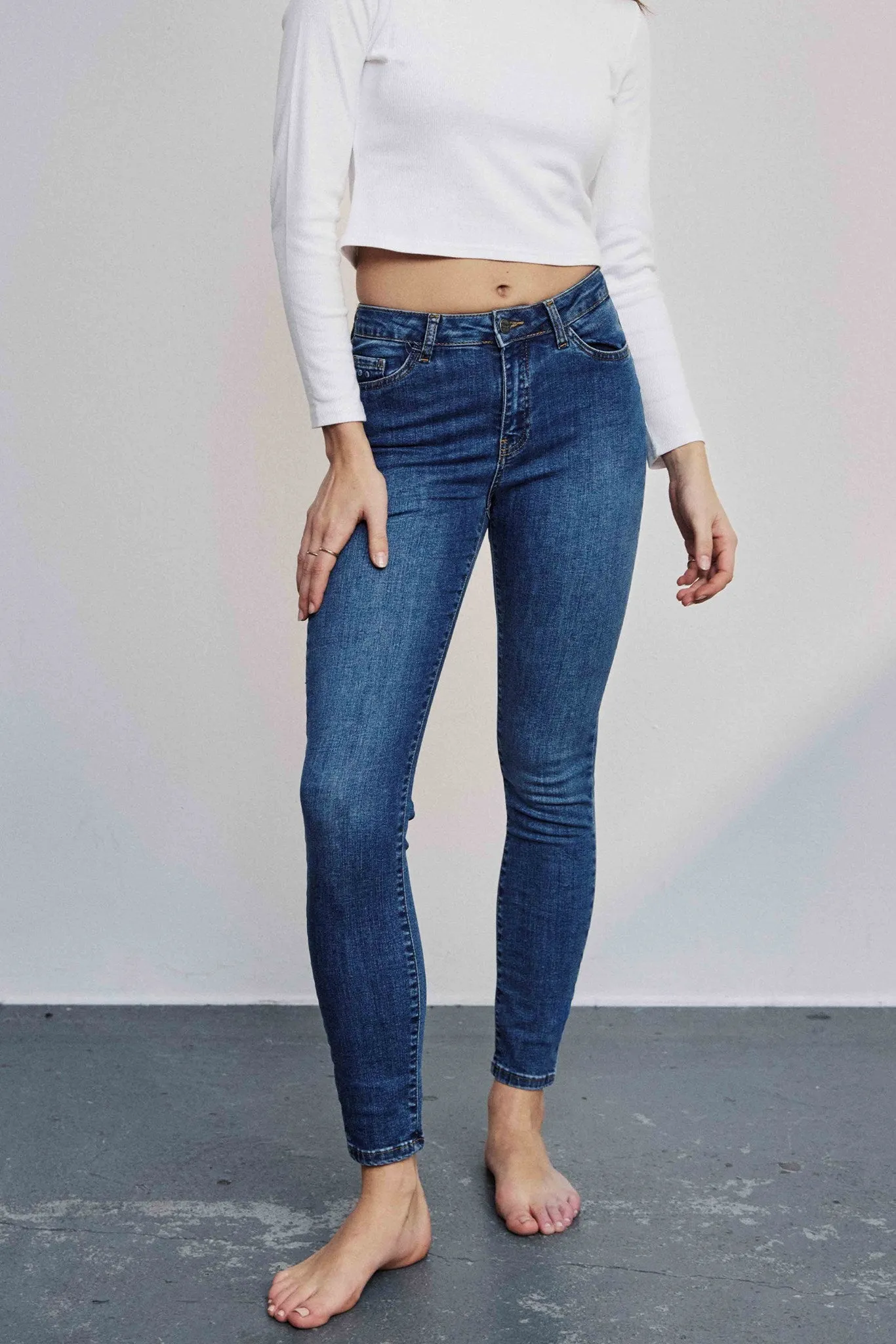 Routine Wear NUSIDNEY BLUE  - Medium Blue Denim