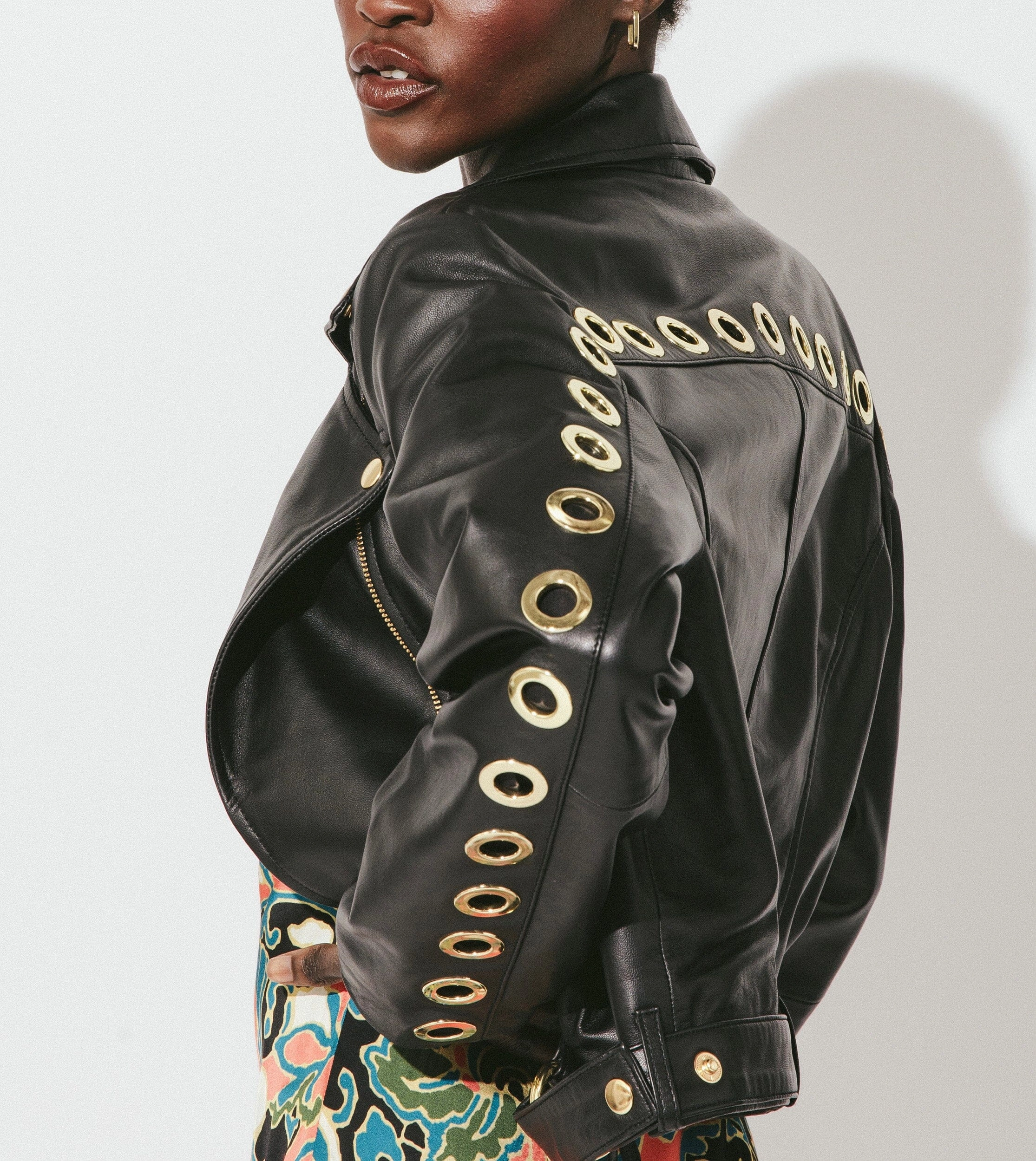 Timeless casual wear Baxter Leather Jacket | Black