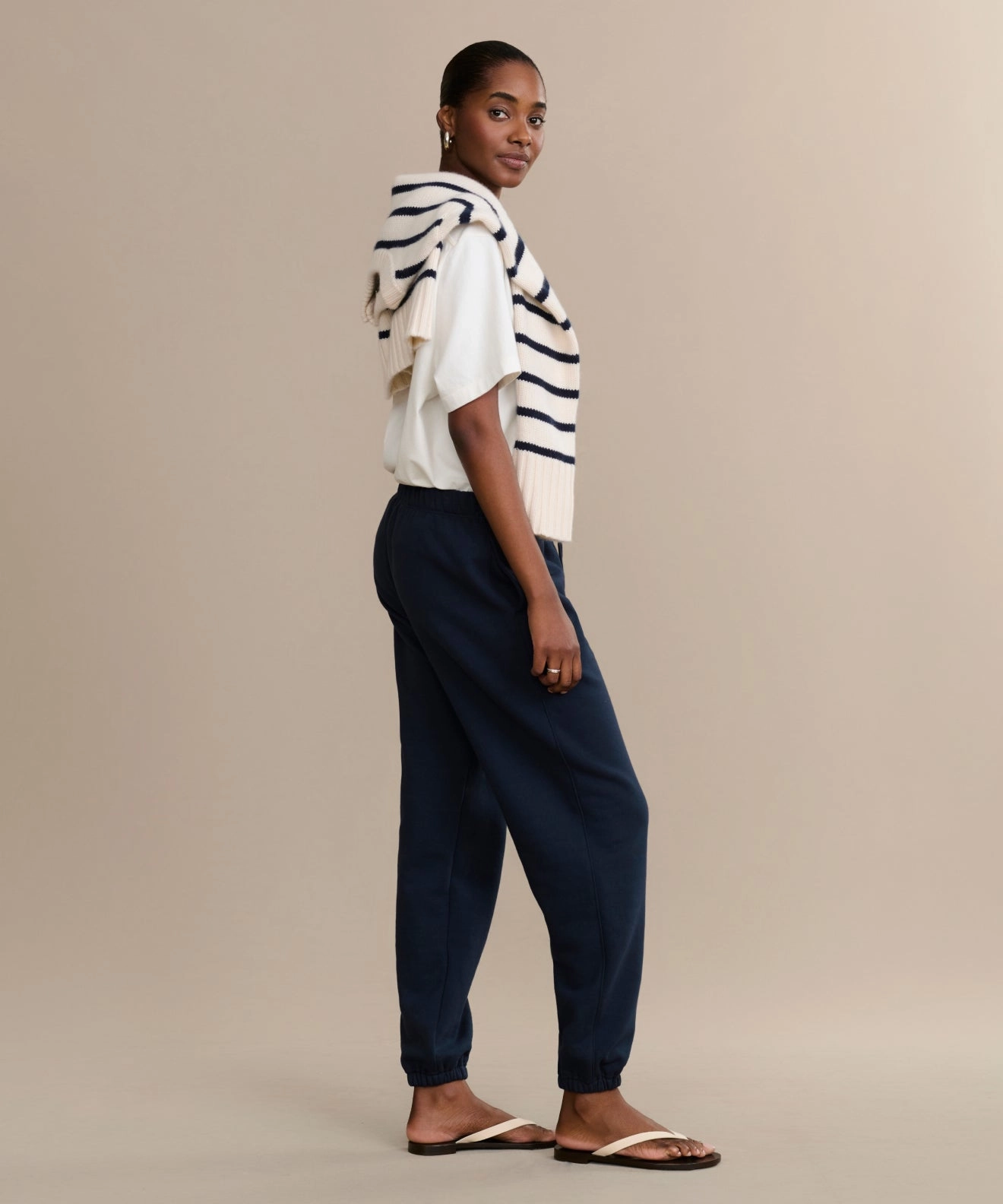 Relaxed Crew Neck Opening Bay Sweatpant