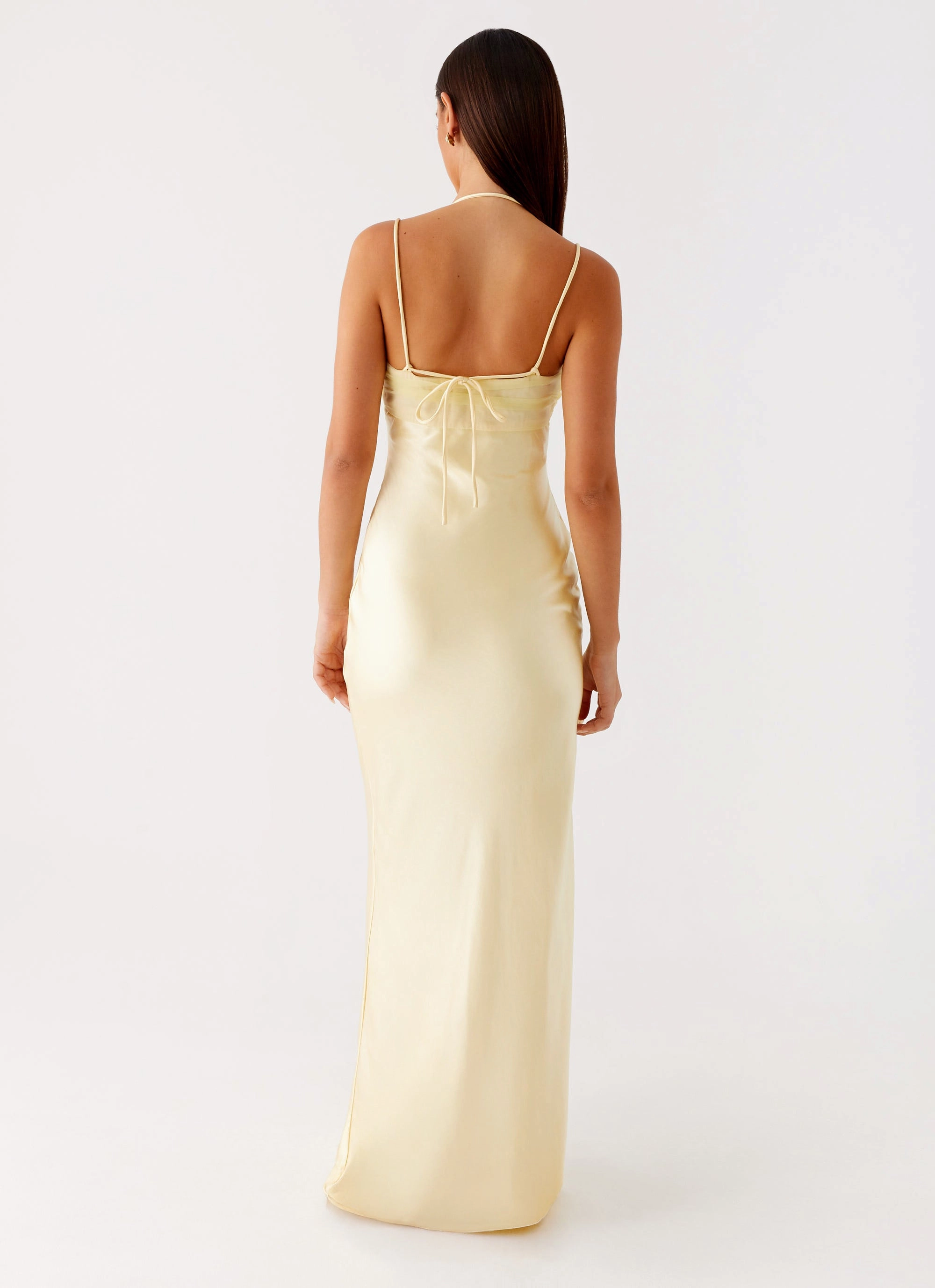 luxe feel Vibe Style Belize Maxi Dress - Yellow