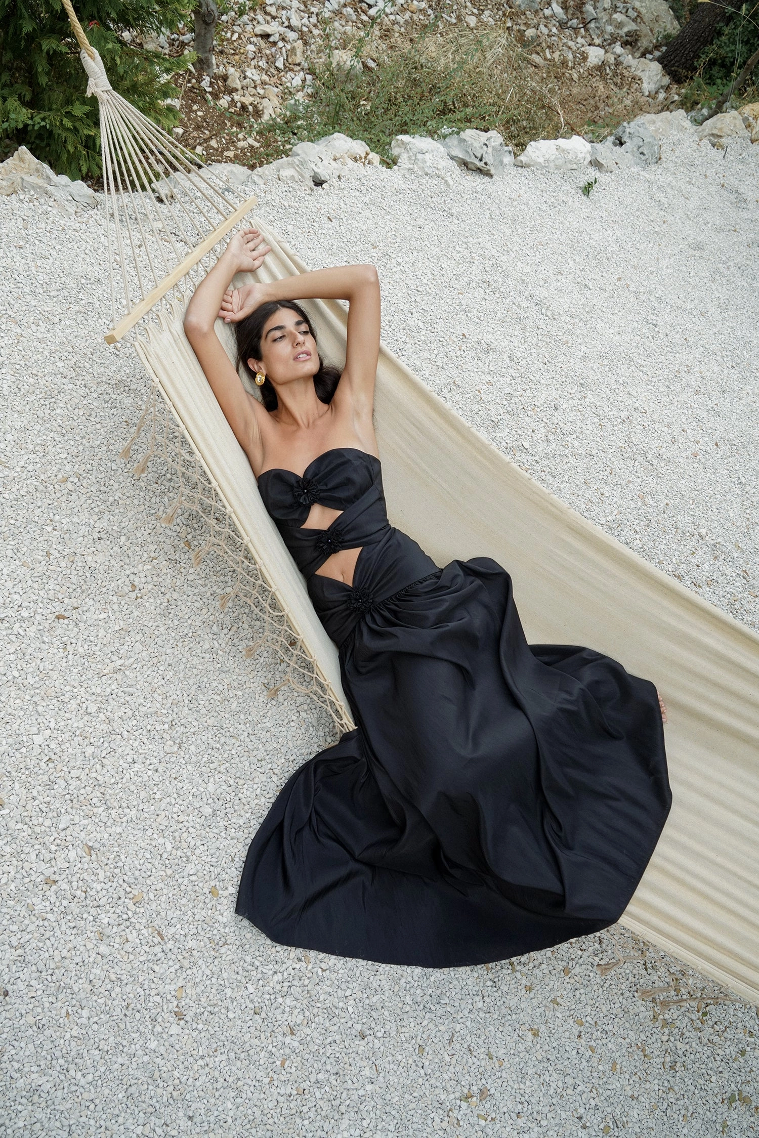 Everyday-Use Comfortable texture Belle De Nuit Dress