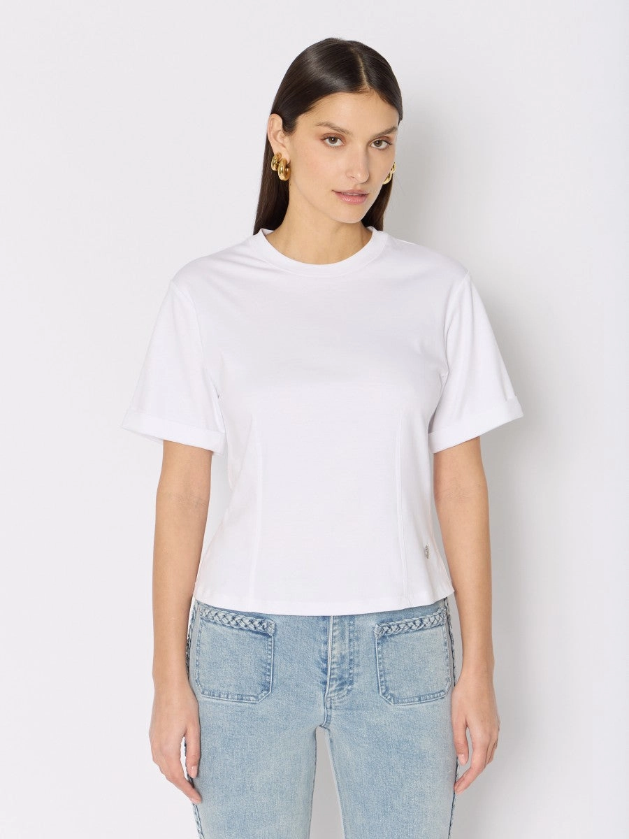 Ventilated Mesh Panels MicrofiberBlend Berenice TENZALIA T-shirt