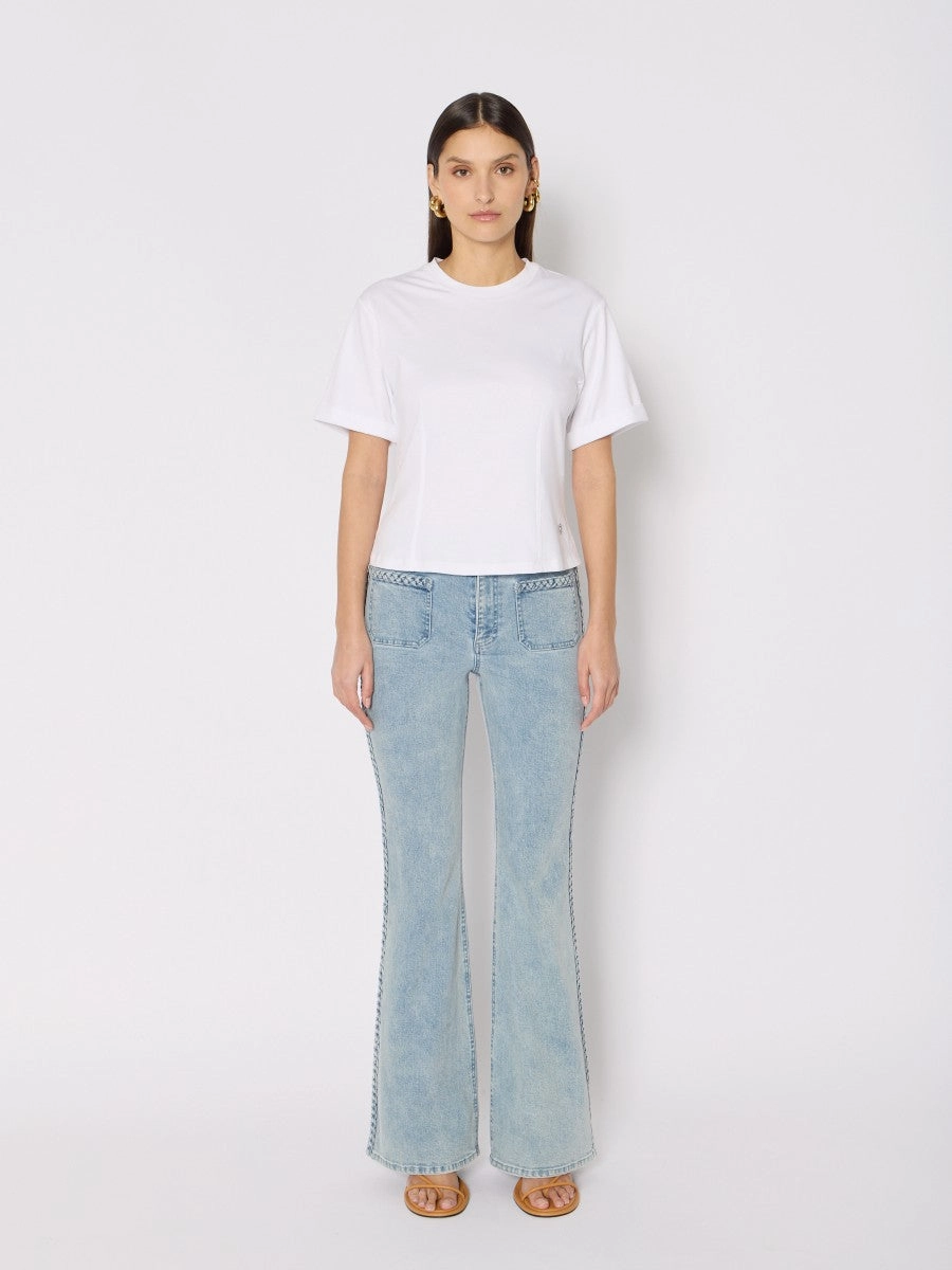 Berenice TENZALIA T-shirt TaglessCollars Neutral Tone Palette