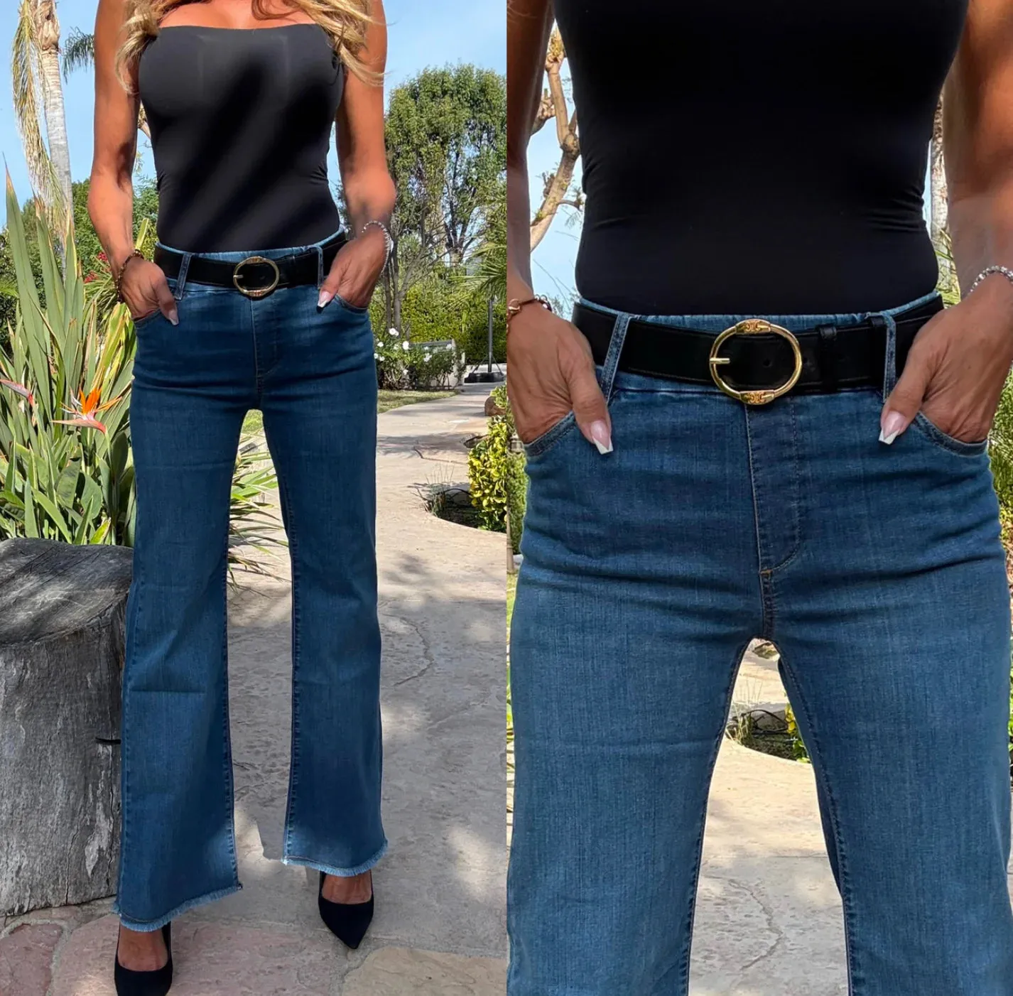 Bevy Flog Amanda Denim Casual Performance Fit Cold Weather Wear