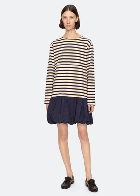 Sea NY Athena Dress Ruffle Detail Happy Soul