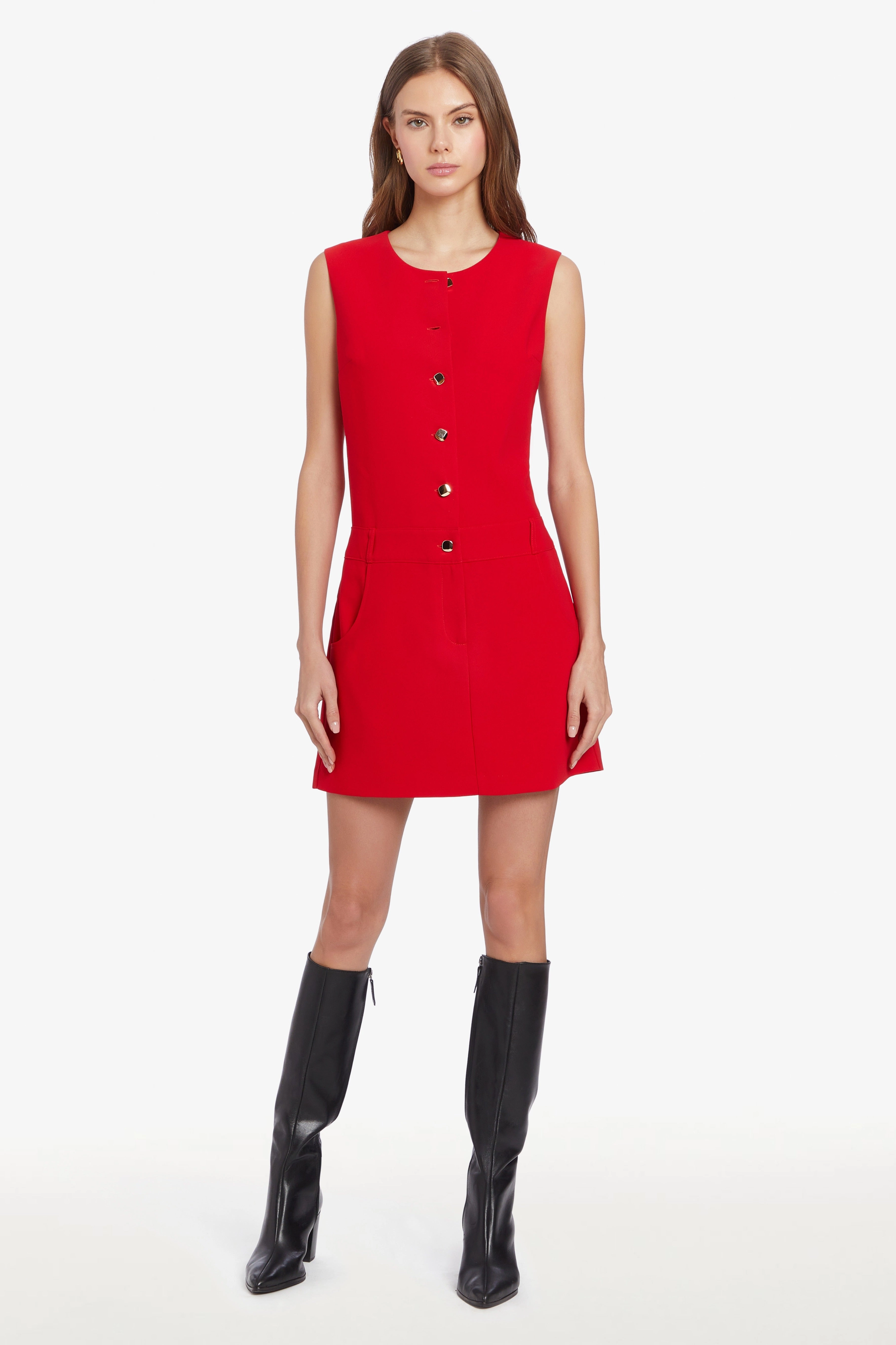 Cool Elegance Natural Silhouette Amanda Uprichard Tori Dress