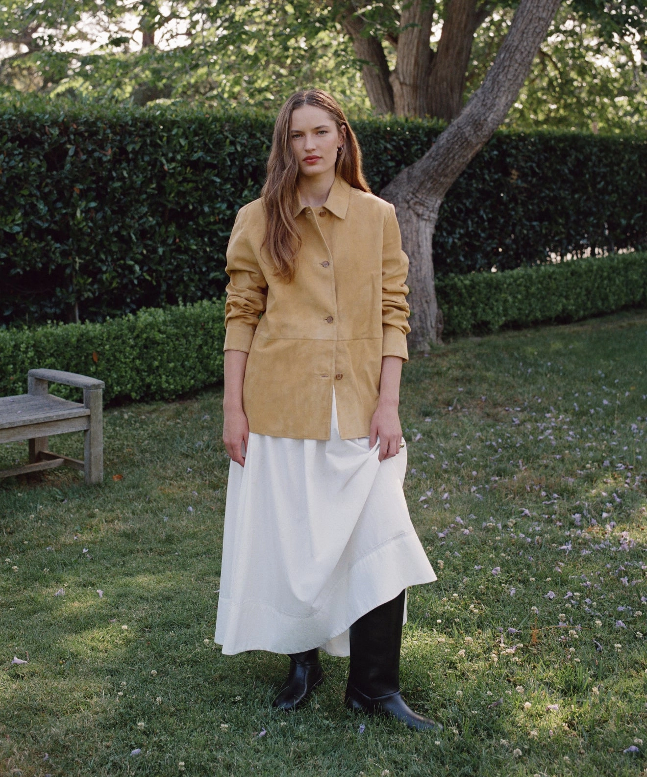 Lightweight Layer Suede Lennox Jacket