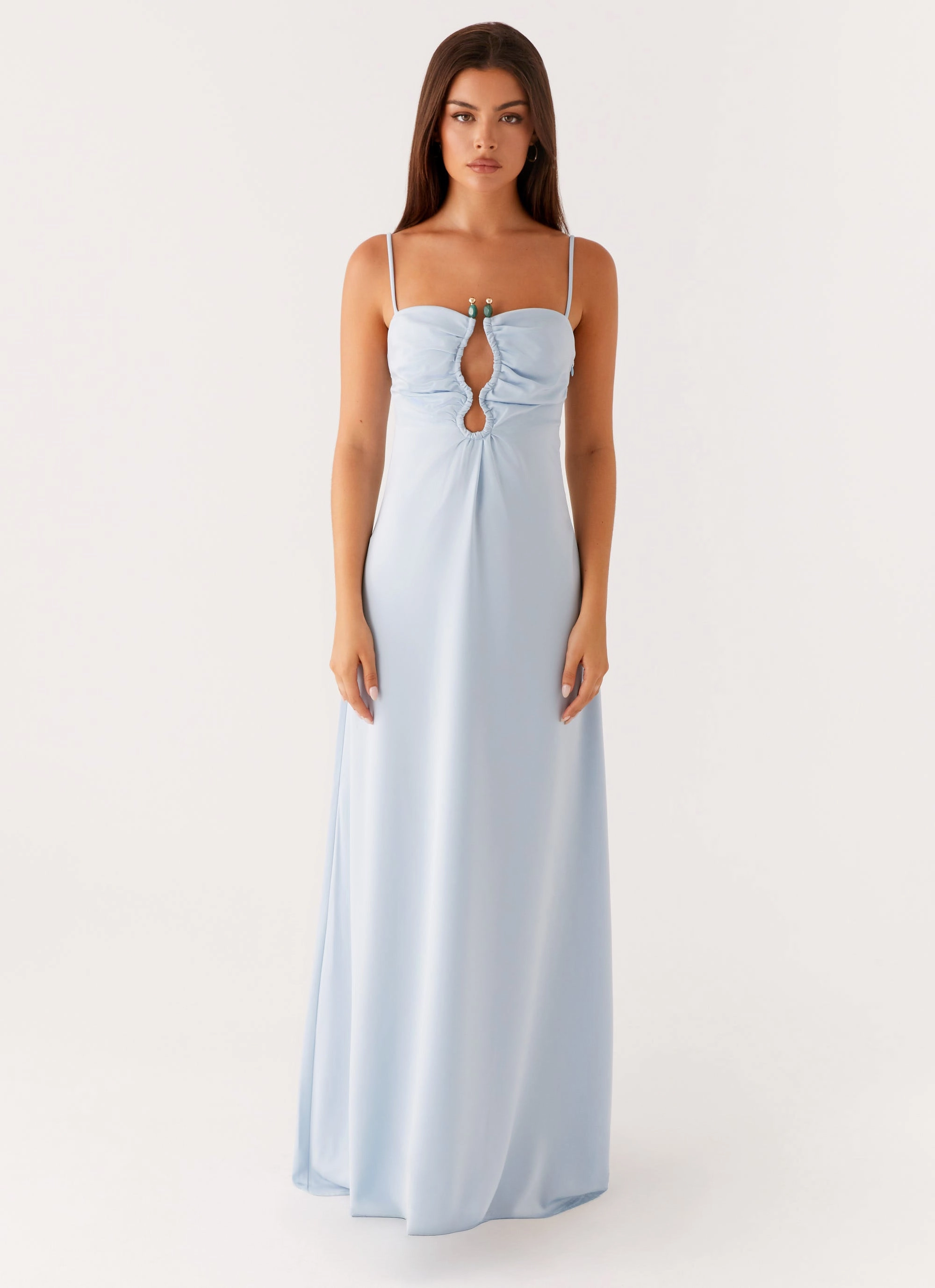 Soft and Relaxed Zelda Maxi Dress - Blue
