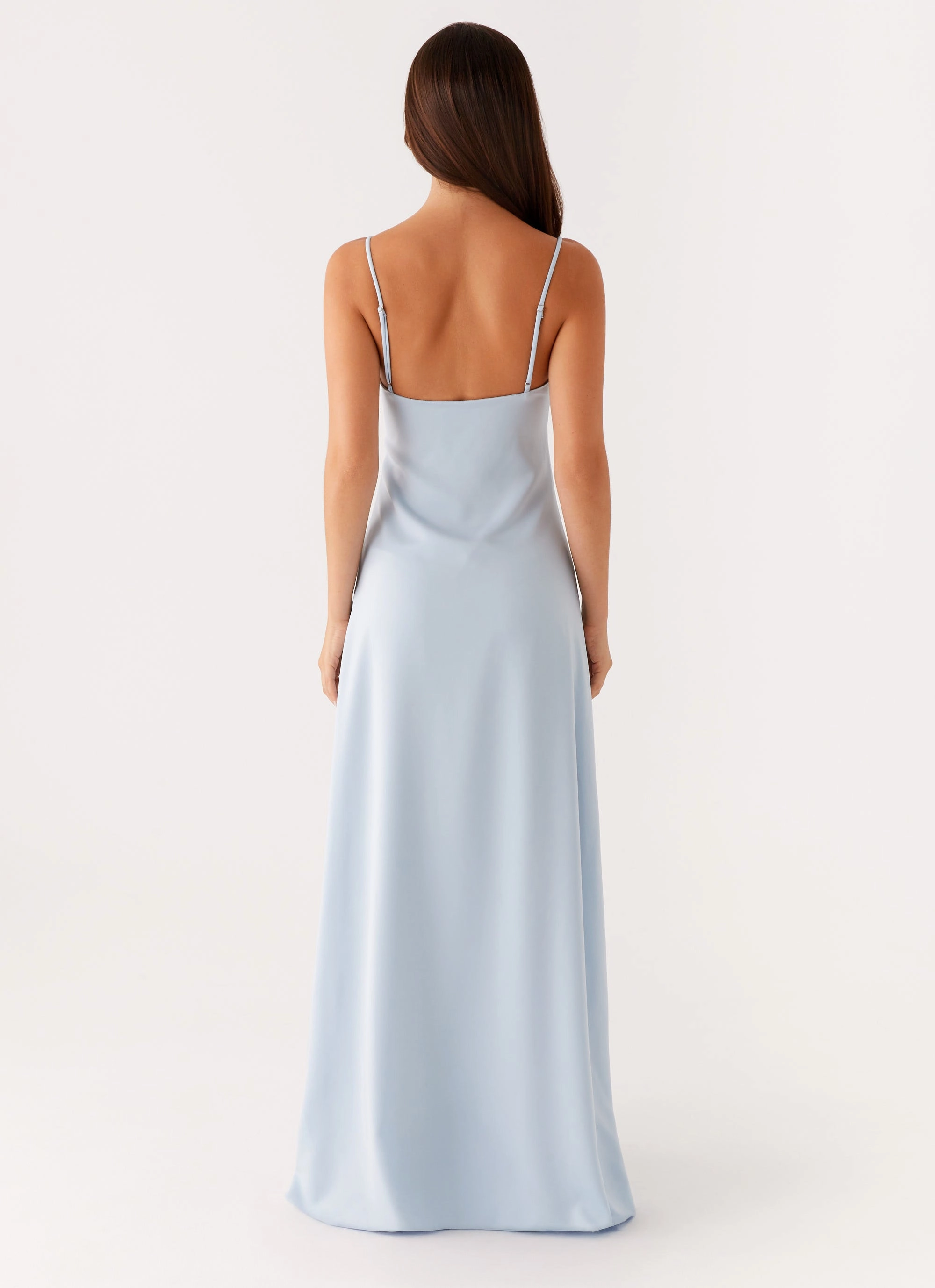 Zelda Maxi Dress - Blue Subtle tone
