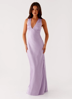 Brody Maxi Dress - Lilac Simple Chic