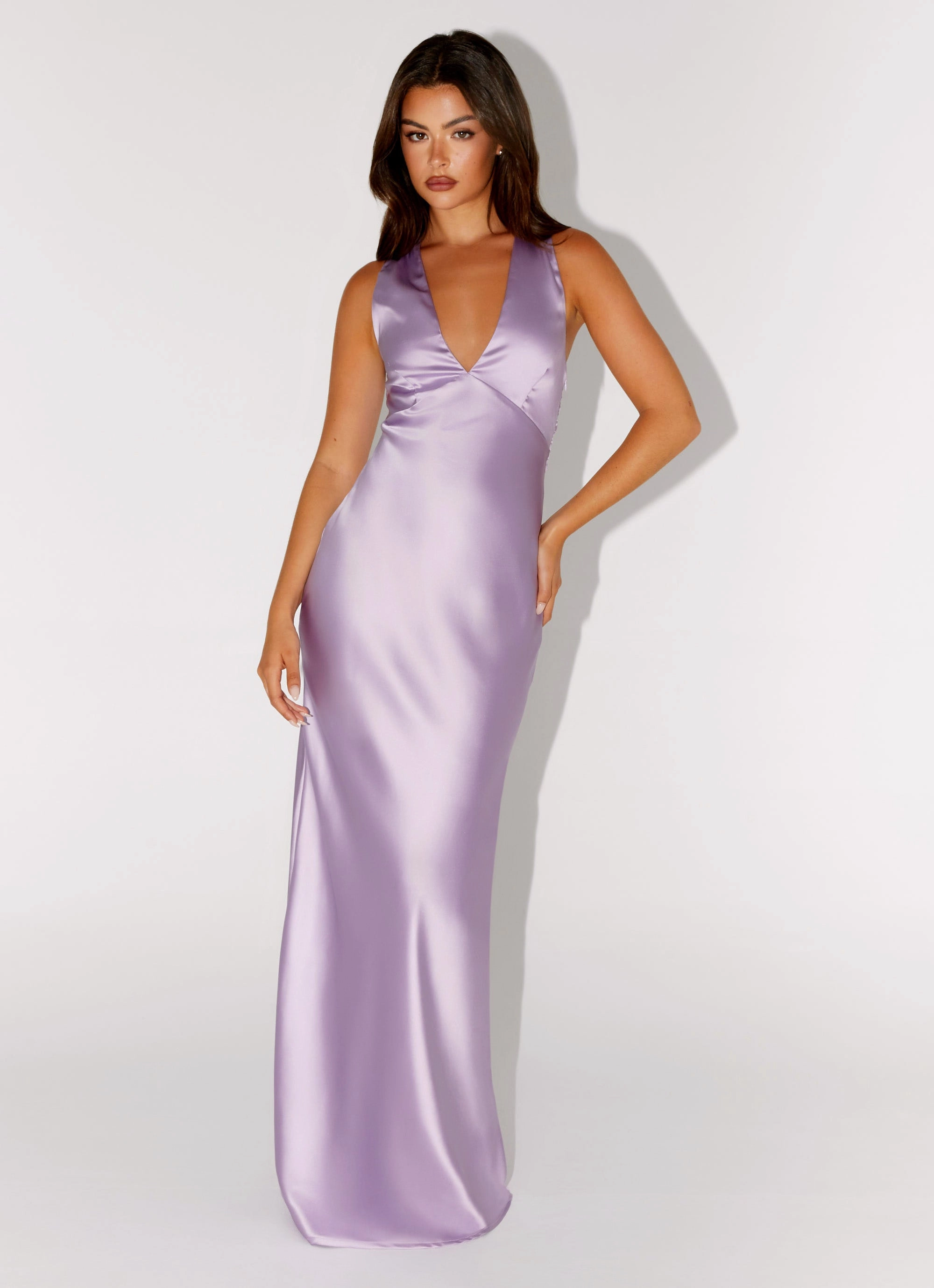 Brody Maxi Dress - Lilac Grab Quick