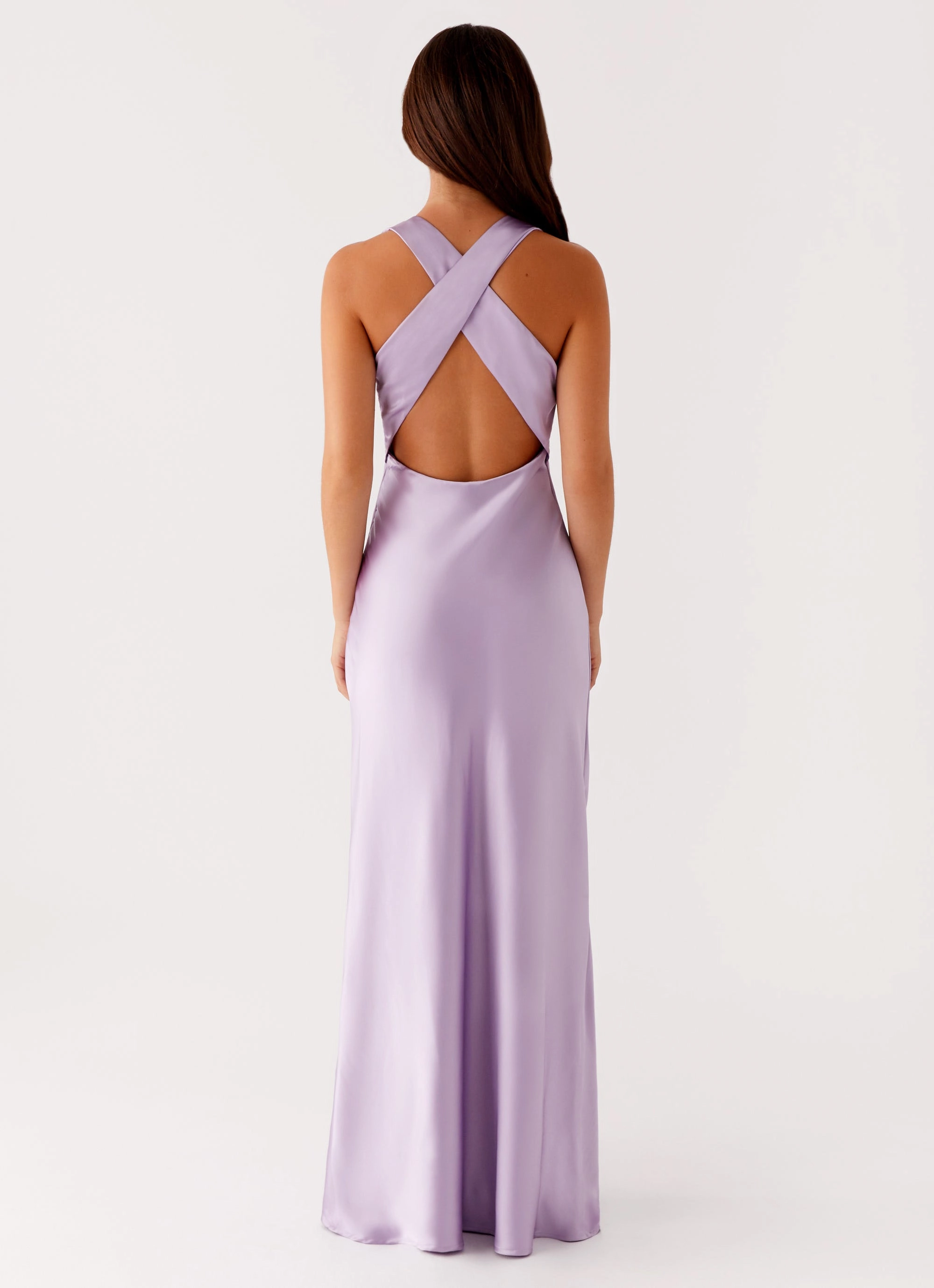 Light material Pastel Sky Brody Maxi Dress - Lilac