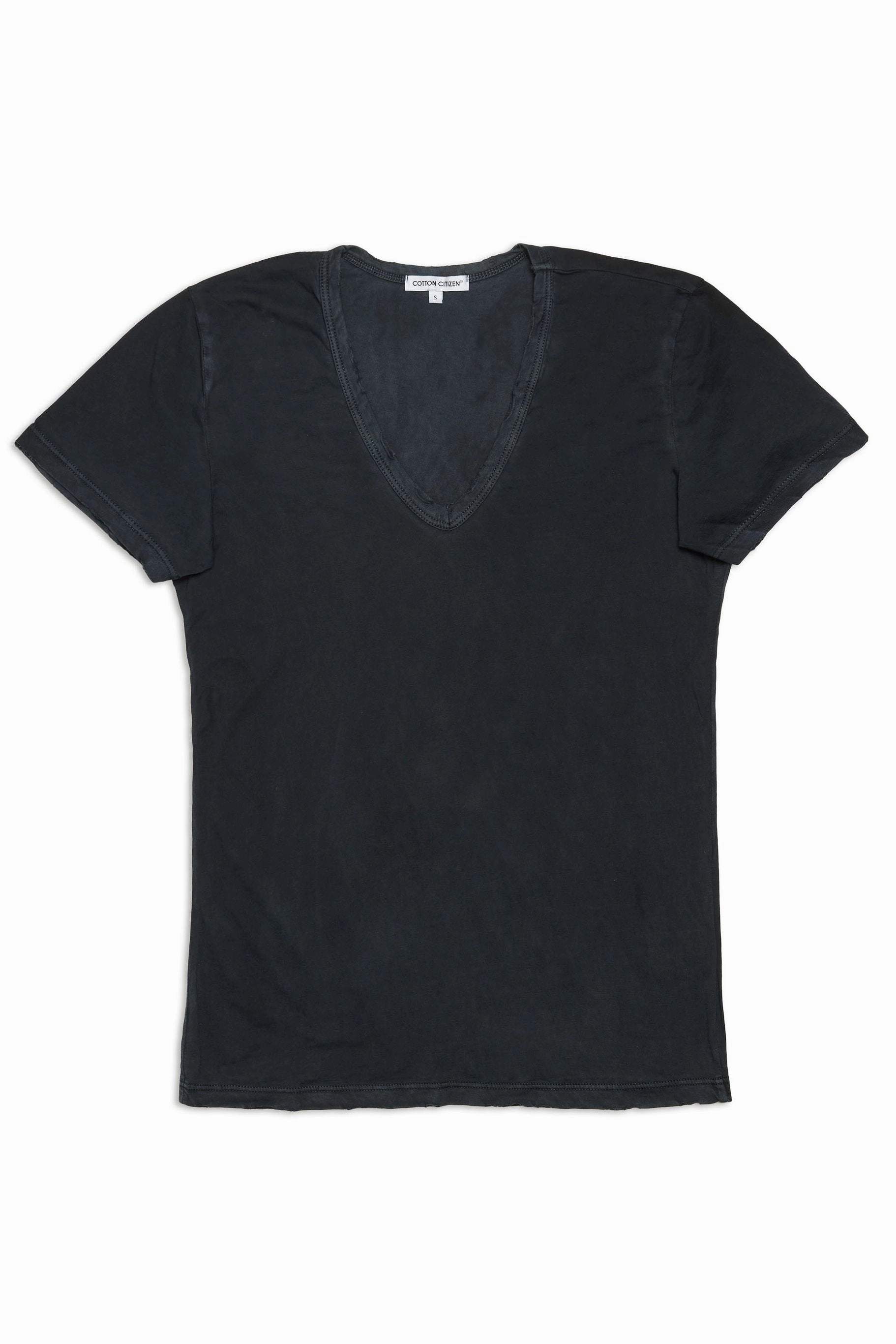 Lightweight Weave Material EcoFriendlyDye Cotton Citizen Standard V-Neck