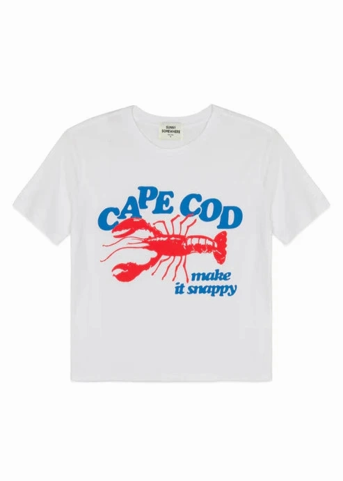 Sunny Somewhere Cape Cod - Everyday Tee Built In Filter Layer Midweight Texture