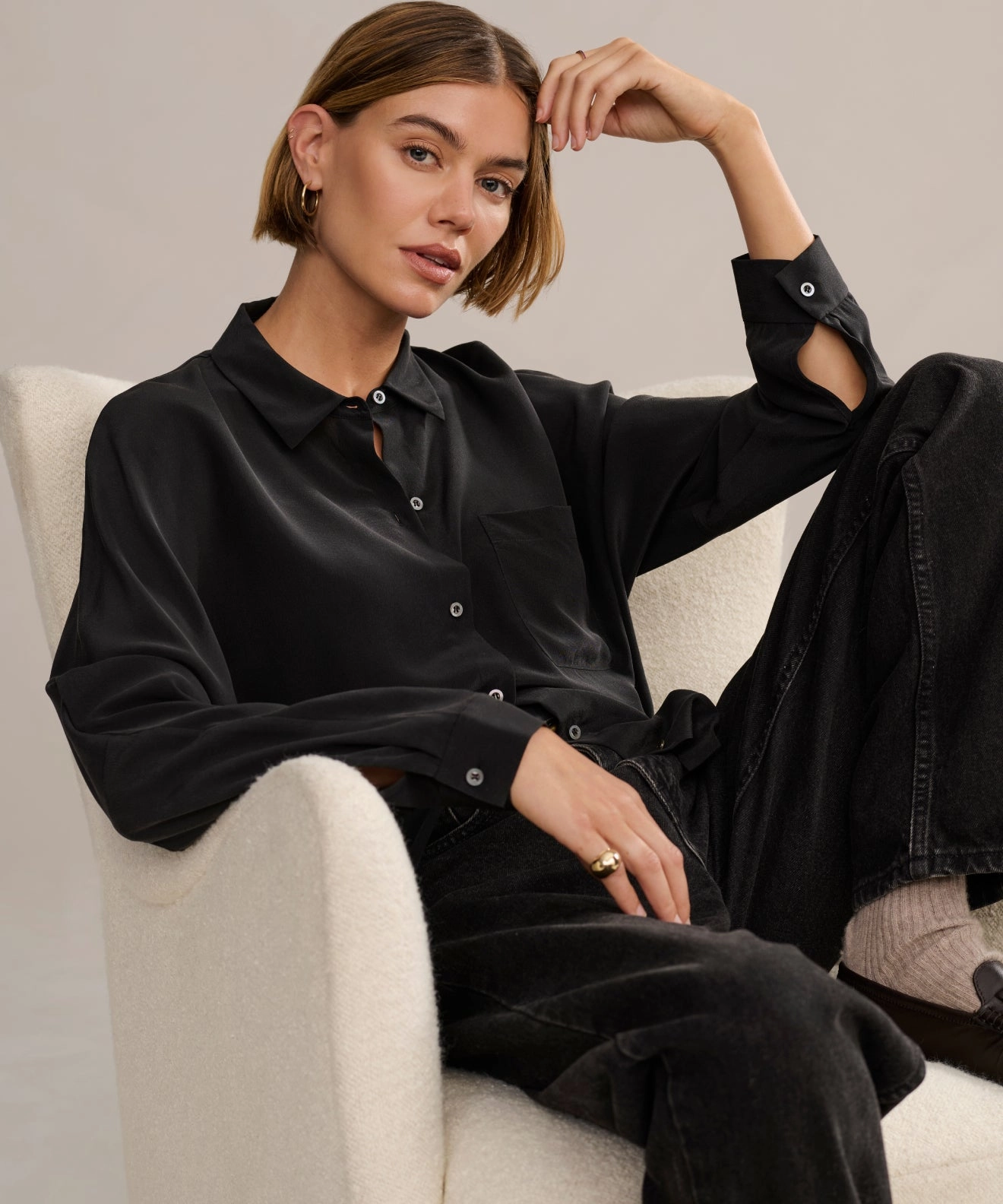 Silk Sloane Shirt Versatile Base Layer