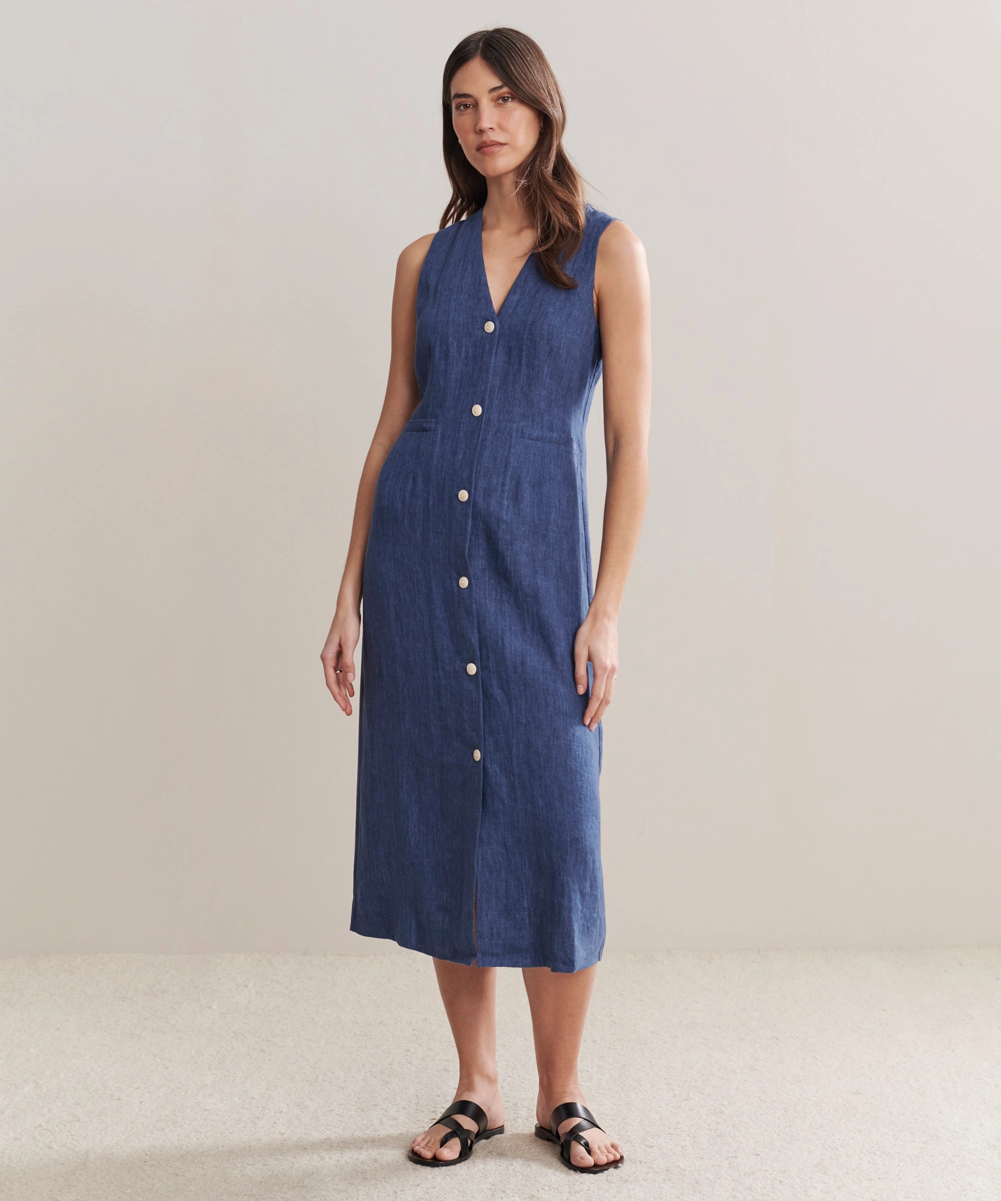 Relaxed-fit gown Peace Glow Callan Dress