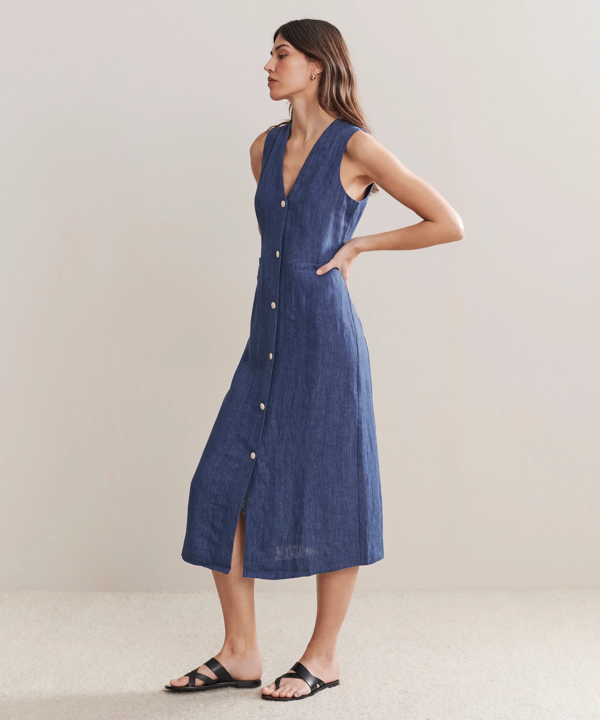 Textured Flow Callan Dress